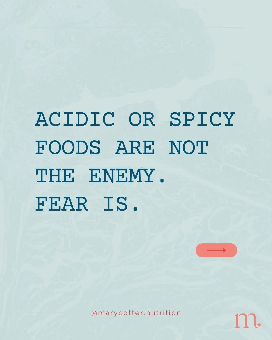 You&rsquo;ve been told to fear acidic or spicy foods because of your IC/UTIs. But the real trigger isn&rsquo;t the food itself, it&rsquo;s the fear around it.

Your bladder listens to your brain. When you eat in fear, your nervous system stays on hig
