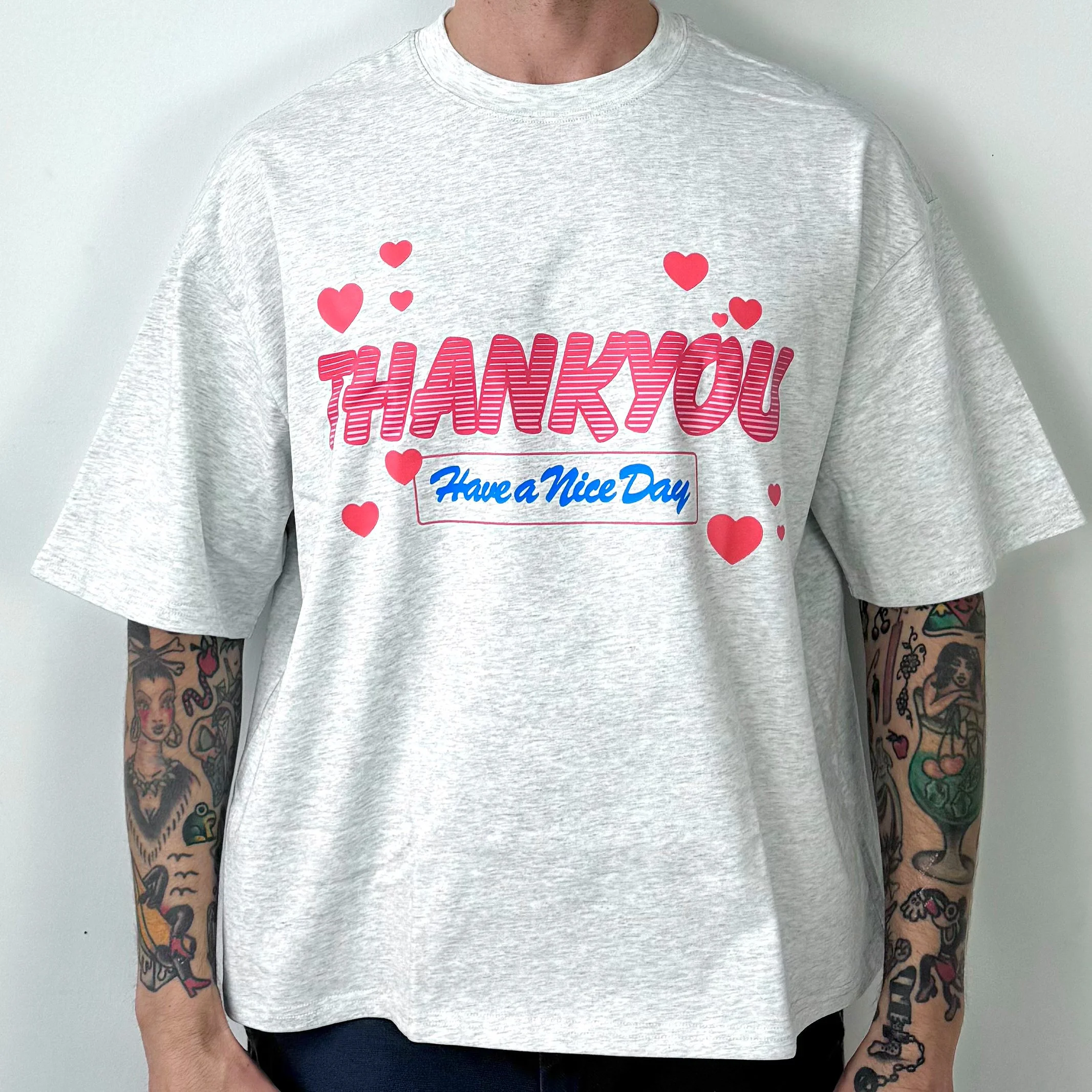 Pre-Sale "Thankyou" T-Shirt (Ash Grey)