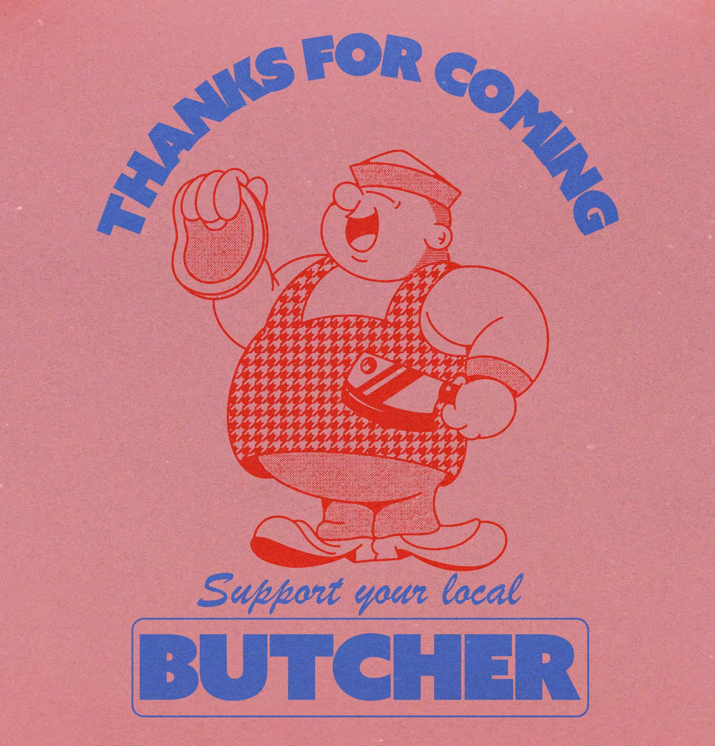 Generic butcher bags for paper and packaging company
