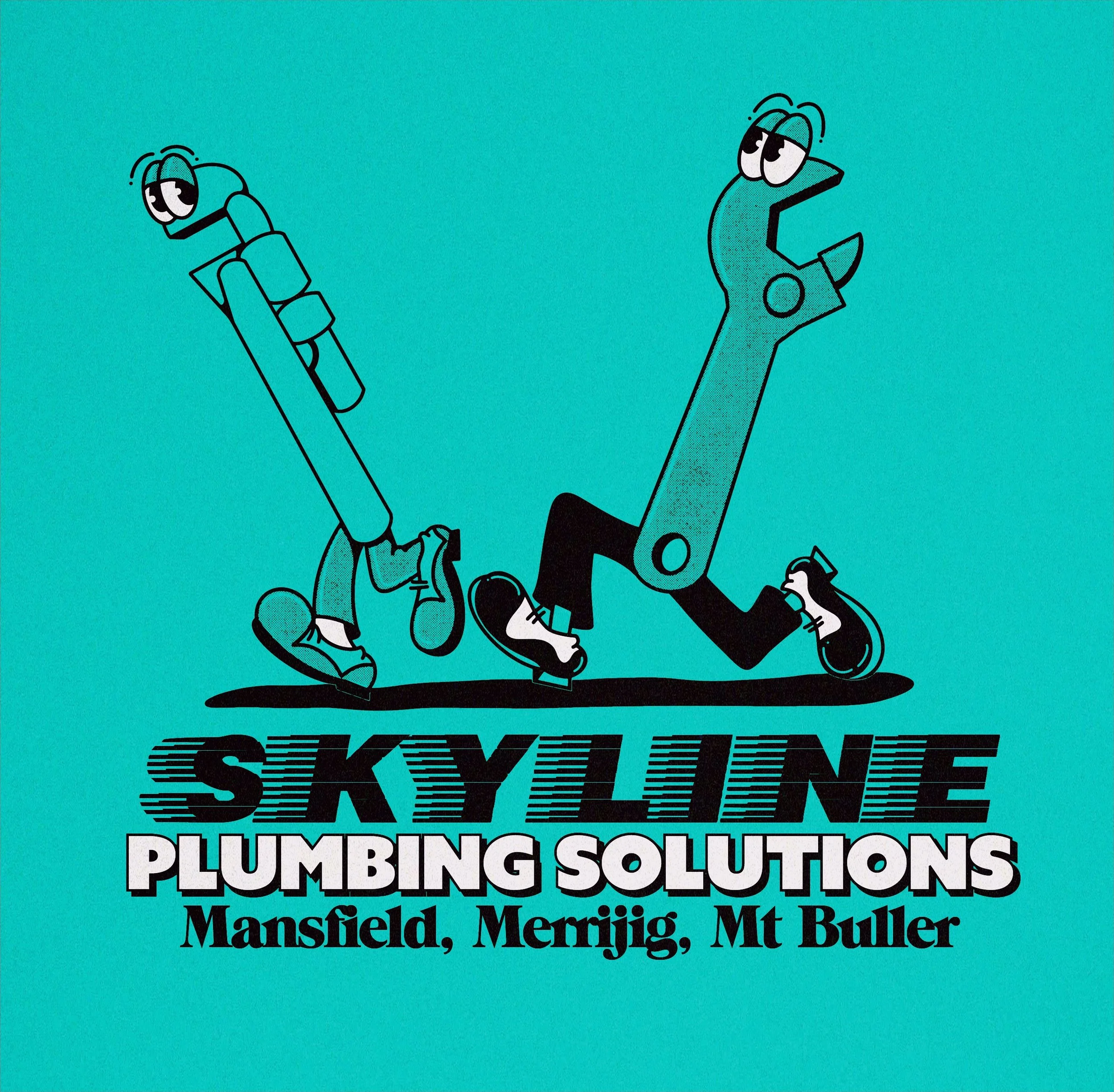 Skyline Plumbing T-shirt Graphic