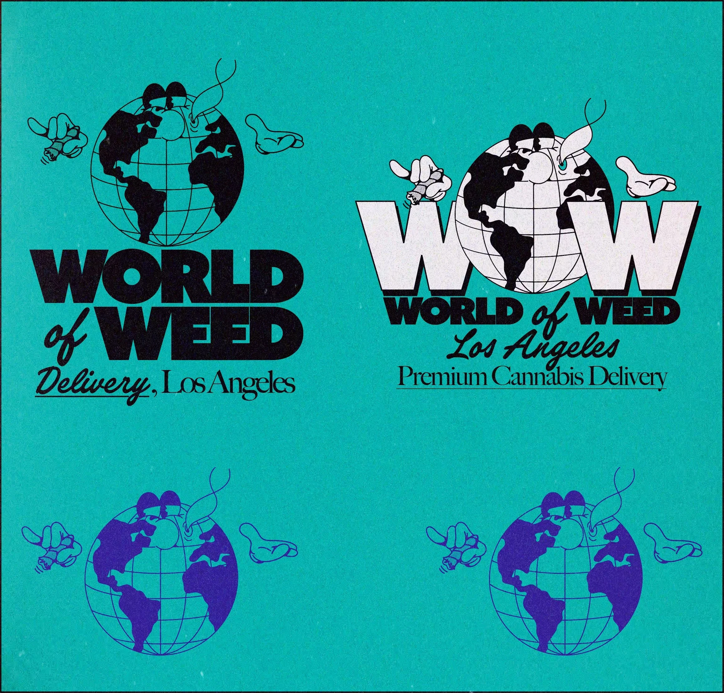 Logo Sheet for World of Weed Los Angeles
