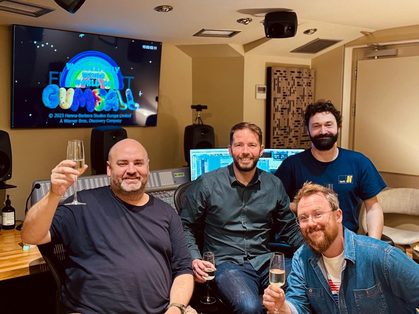 &ldquo;The Wonderfully Weird World of Gumball&rdquo; has had its last final mix here at Fuse. We&rsquo;re sad it&rsquo;s over, it&rsquo;s been an amazing journey! @ahhratfarts sorry you couldn&rsquo;t be here come back soon!! 

#thewonderfullyweirdwo