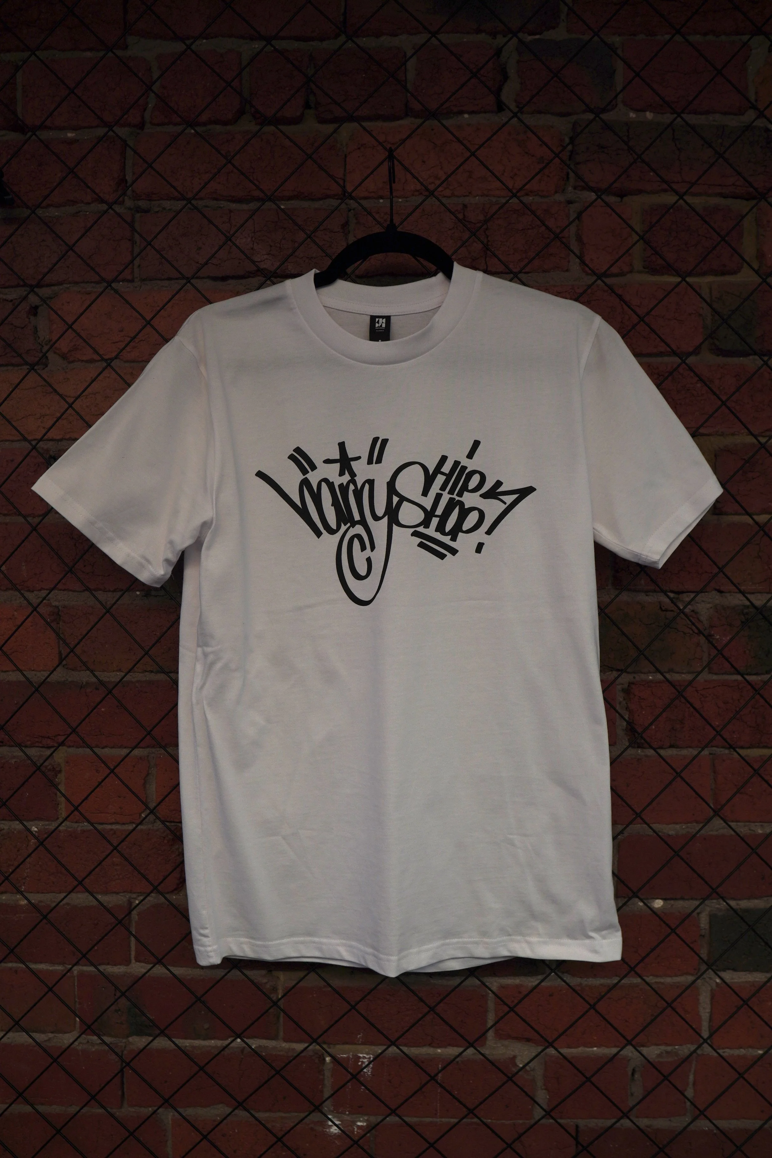 Harry's Hip Hop Shop 'Space" Tee - White
