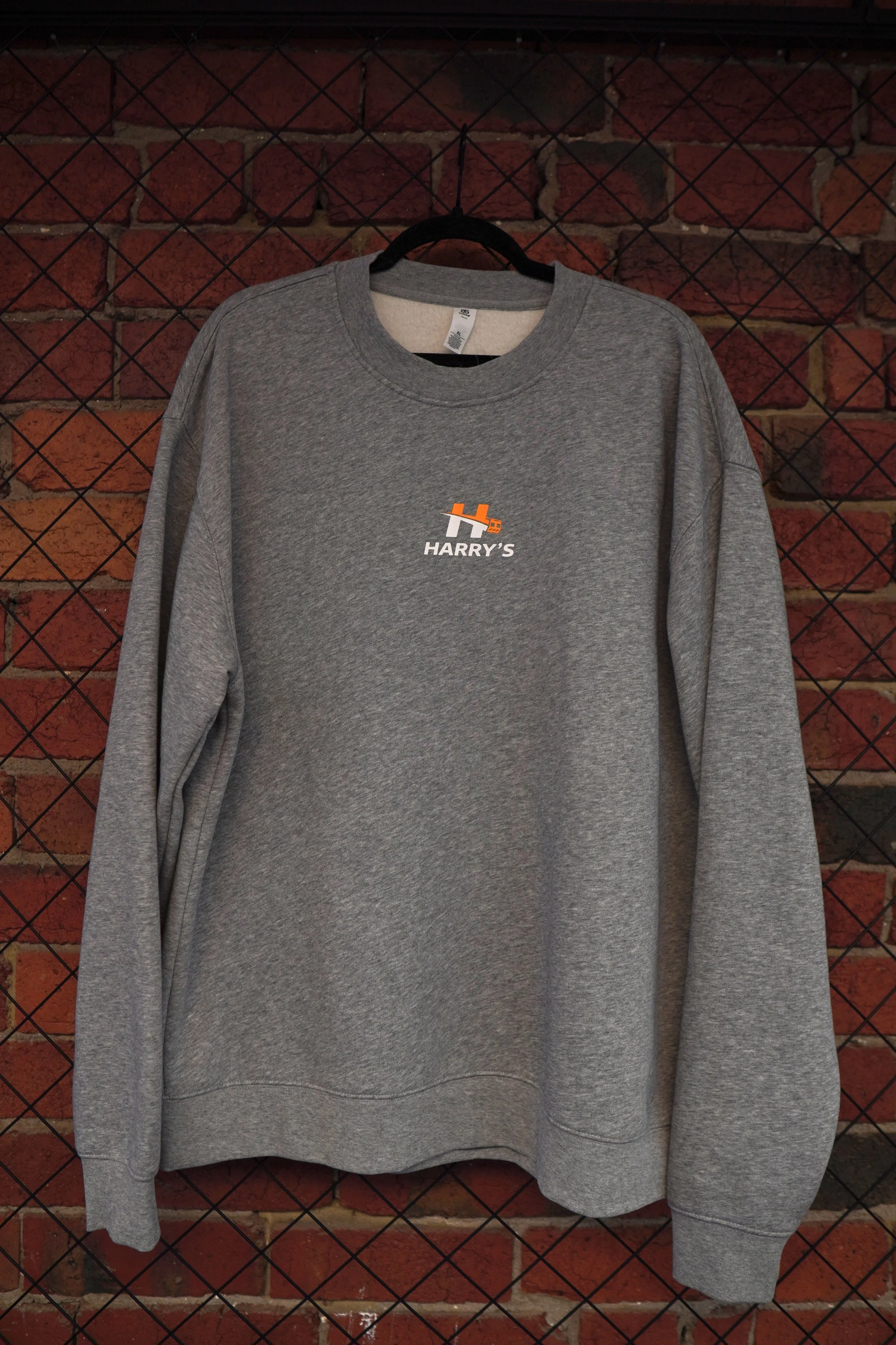 Harry's Small Logo Crew - Grey