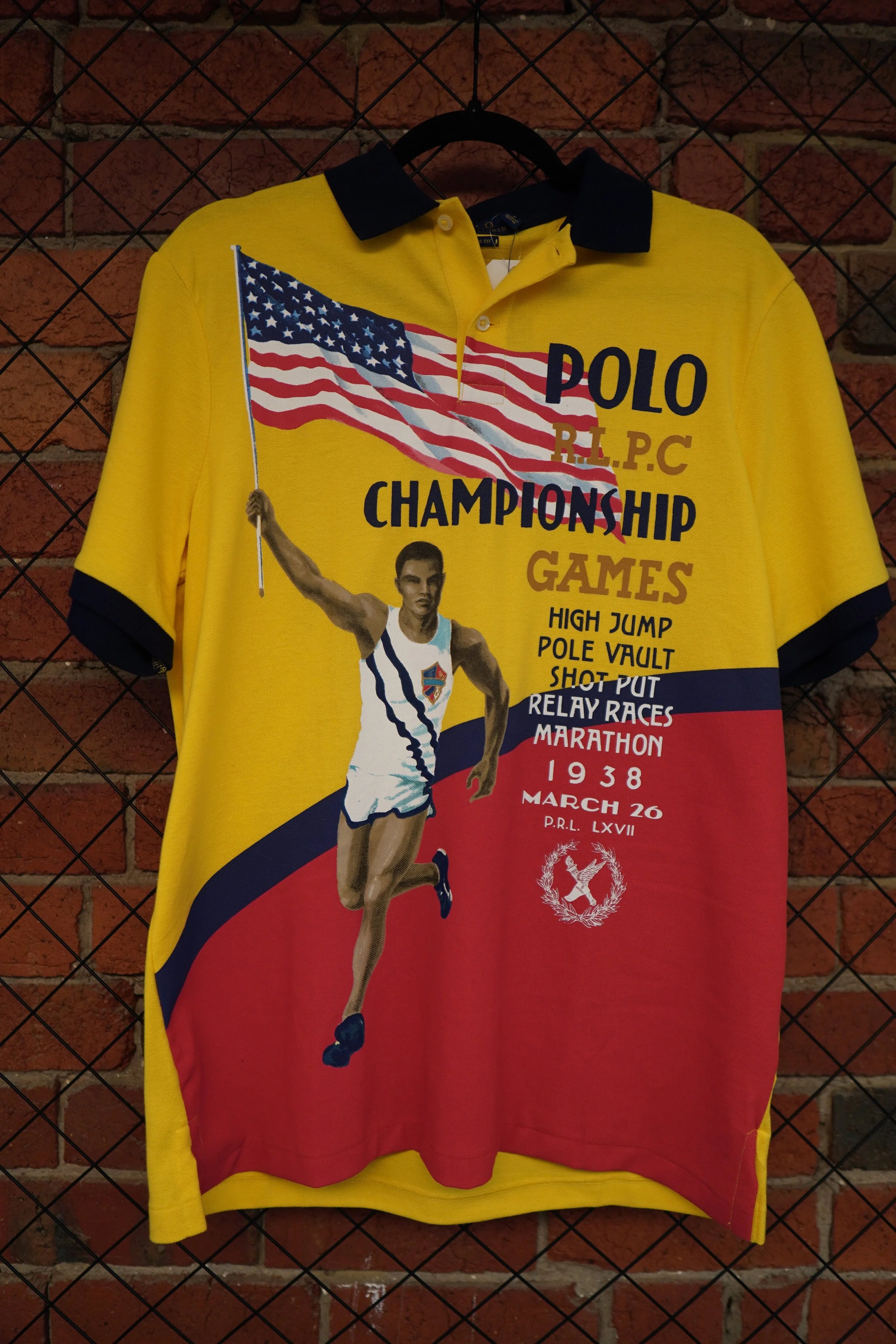 Polo - Championship Olympic Yellow Tee