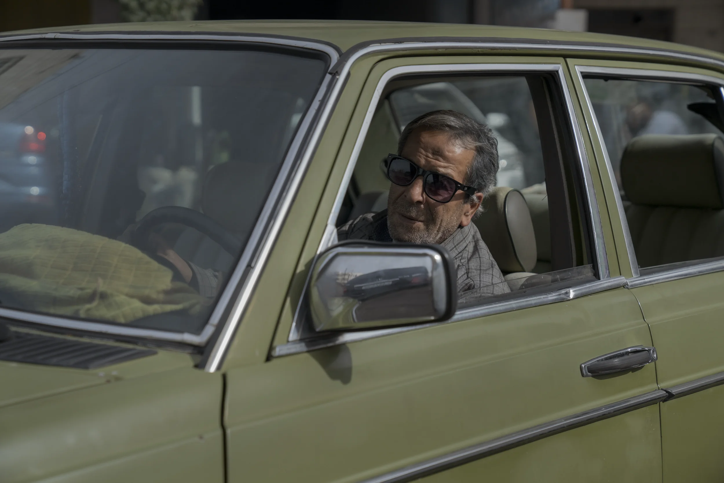 Jamal, 67, a mechanic specialized in vintage Mercedes models, drives through the streets of Ramallah. For decades, he repaired these cars for taxi drivers and commuters; today, he prefers to limit his movements to avoid hours lost at checkpoints.
Ram