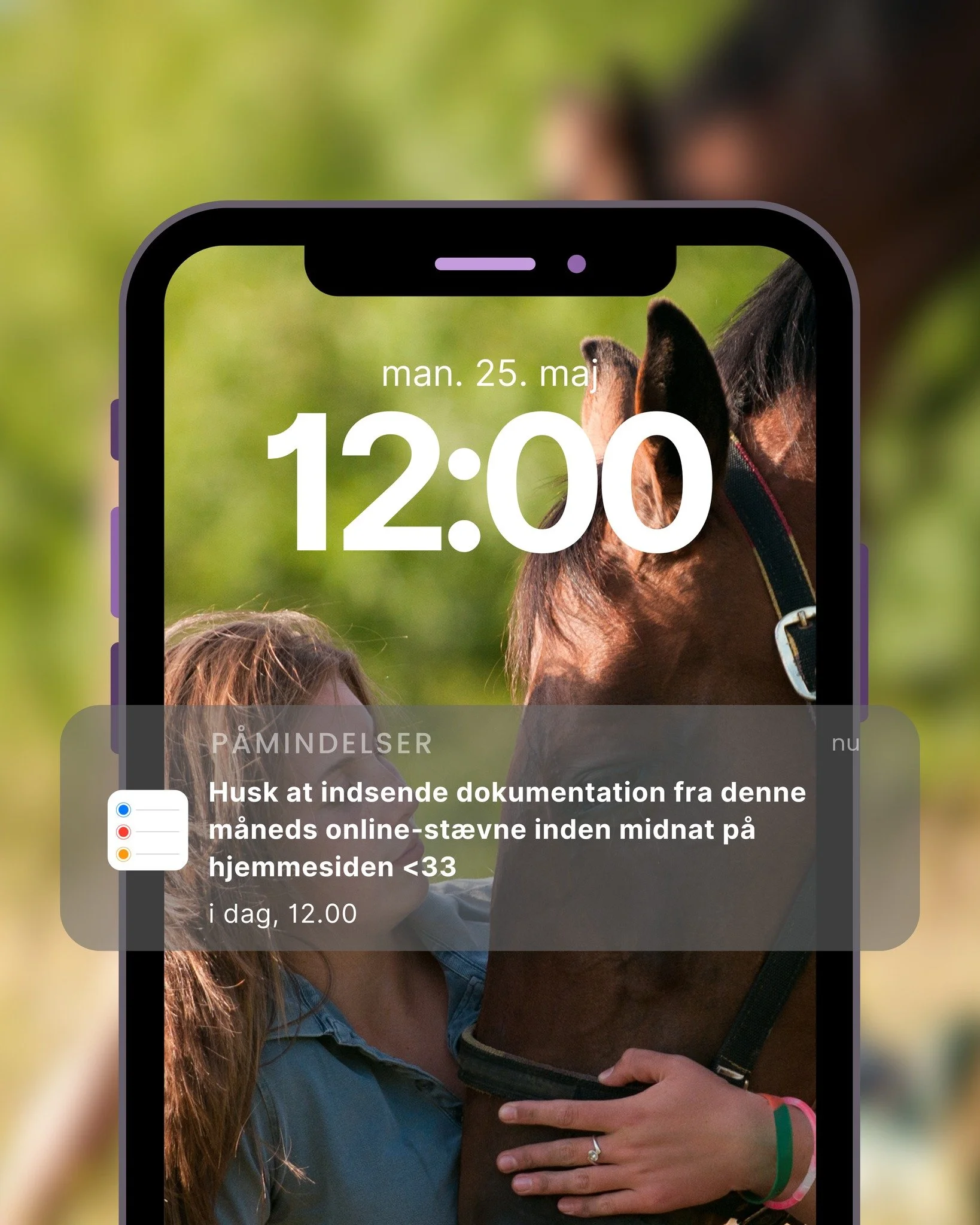 𝐏&aring;𝐦𝐢𝐧𝐝𝐞𝐥𝐬𝐞 👀✨ Husk at indsende dokumentation fra denne m&aring;neds online‑st&aelig;vne inden midnat p&aring; hjemmesiden. 💚

Er du i tvivl om hvordan du g&oslash;r?
Du kan altid l&aelig;se st&aelig;vnebeskrivelsen igen - og der ligg