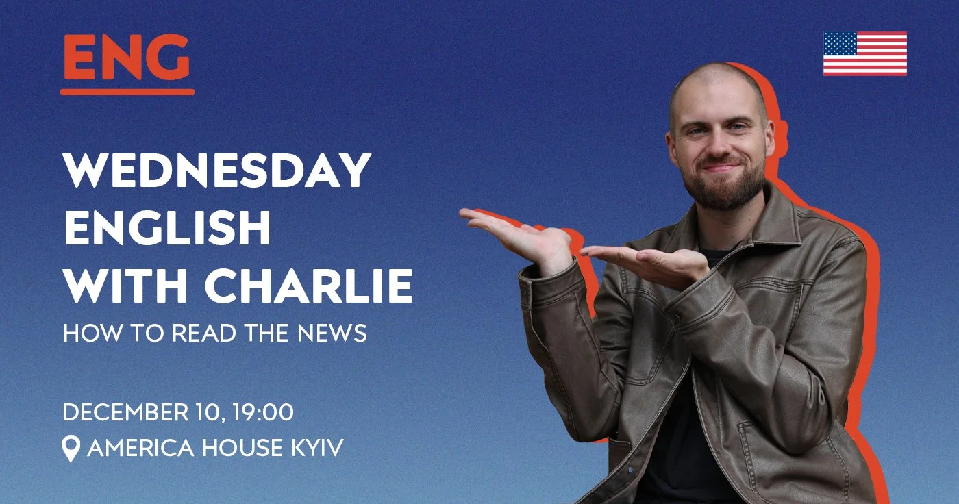 Wednesday English With Charlie: How to Read the News