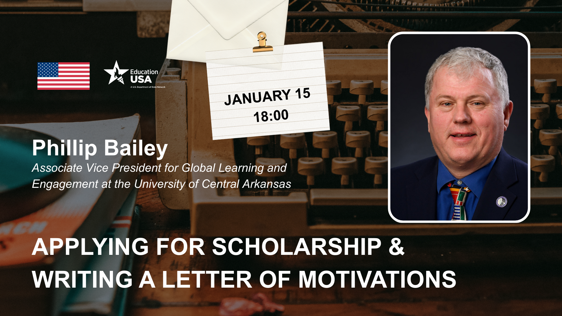 Applying for scholarships and writing a letter of motivation