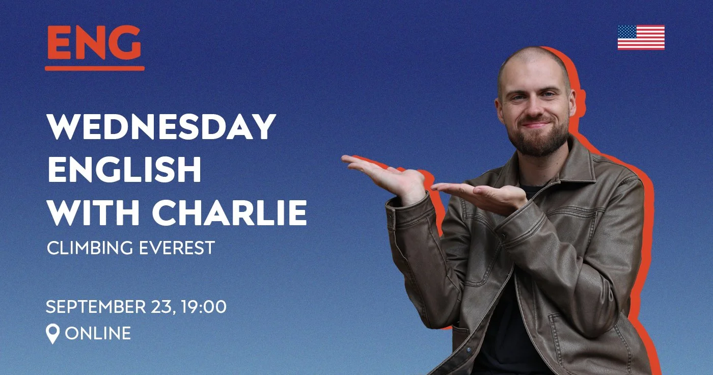 Wednesday English with Charlie: Climbing Everest