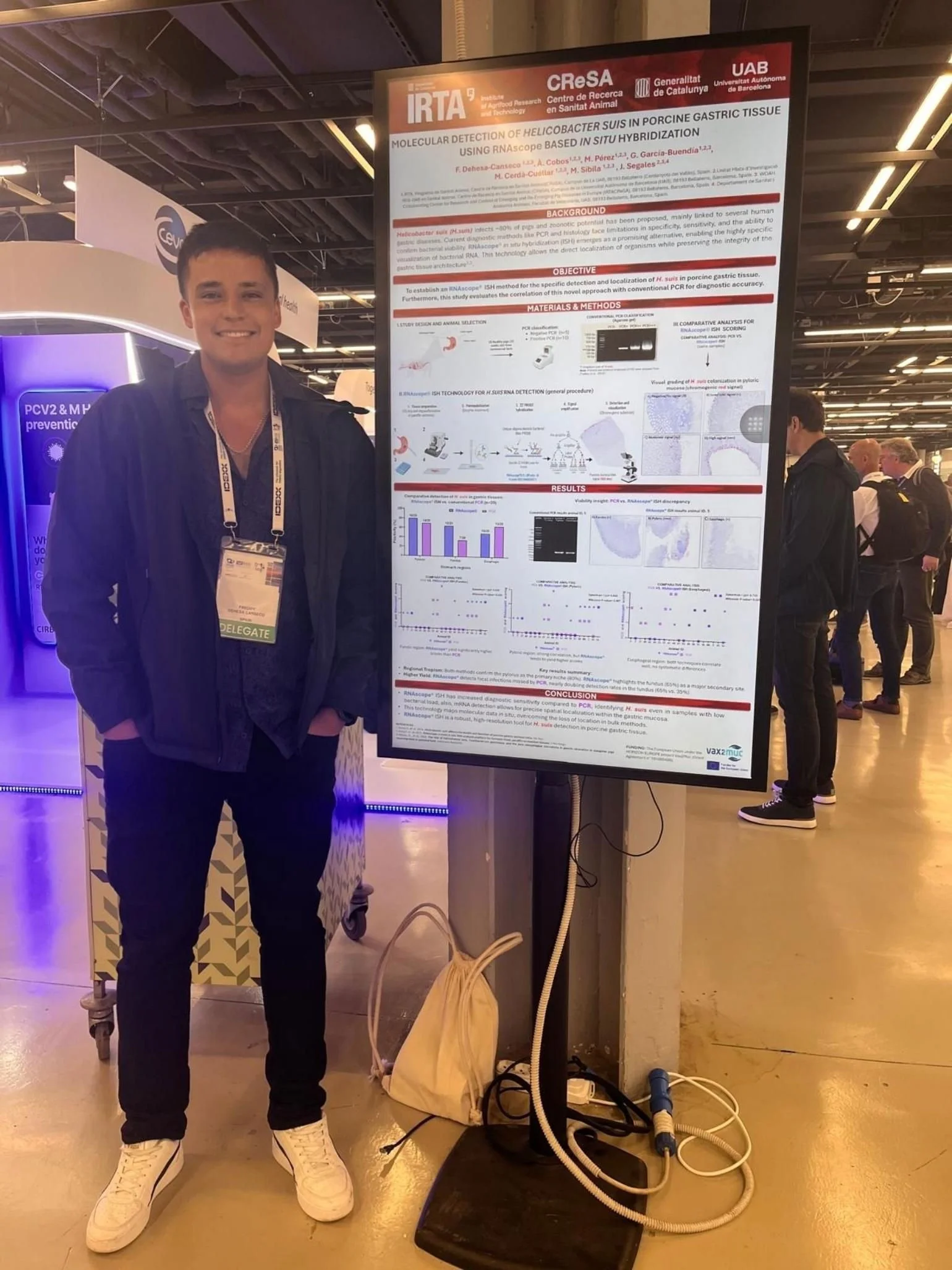 Freddy Dehesa-Canseco at the ESPHM 2026.