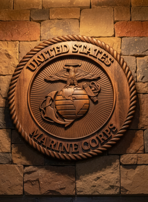 Custom Army Gifts, Carved United States Army Seal (logo) Wall Art, US Army Gifts (Copy)