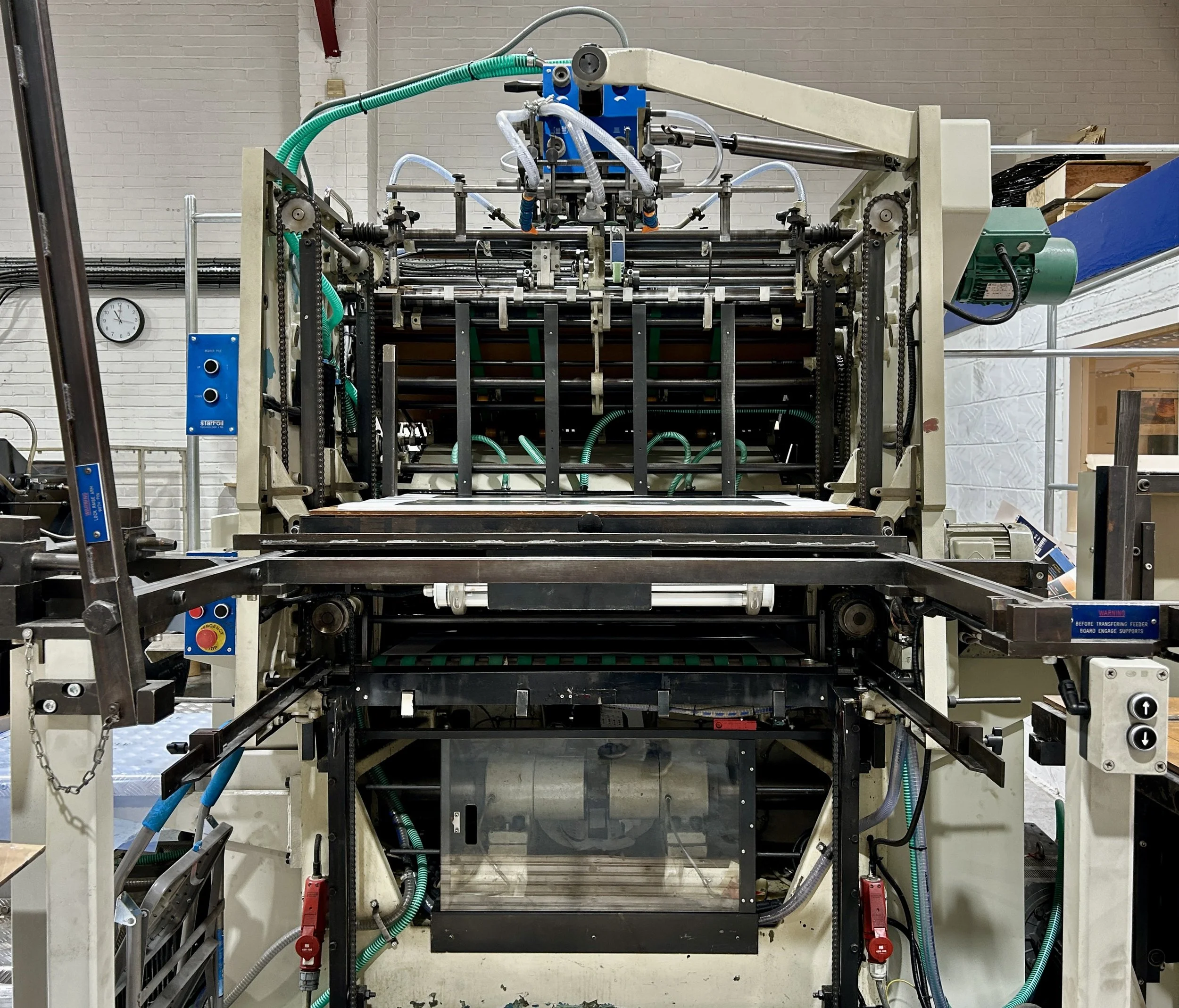 Installation of a new B1 Machine