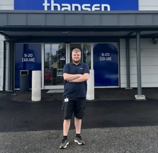 Gratulerer med fagbrev i salgsfaget Jacob!