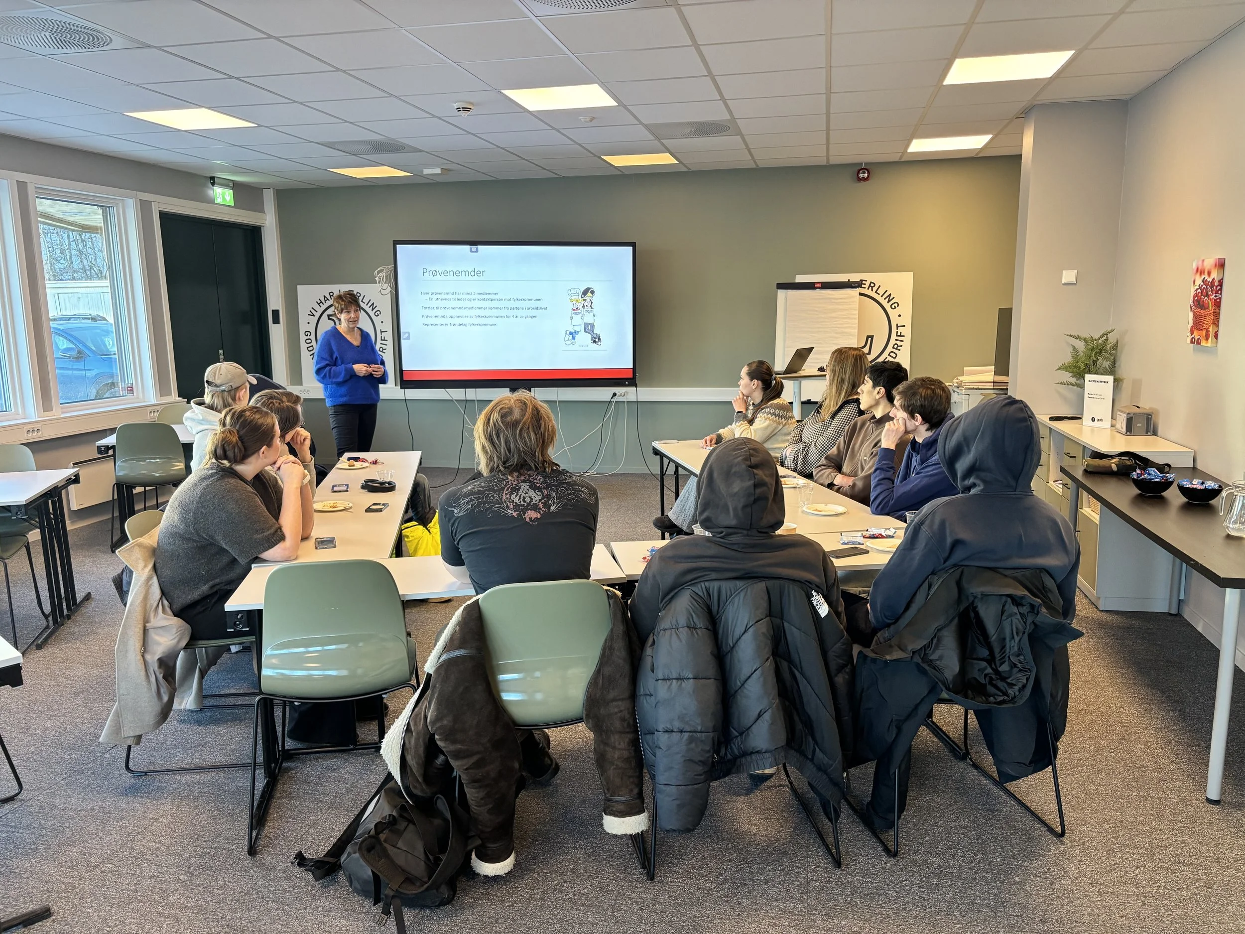 Lærlingsamling - videreutdanning og fag/svenneprøveinfo.