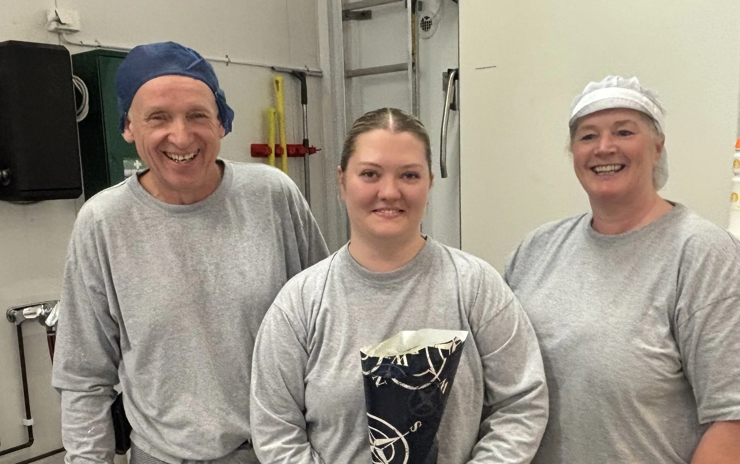 Gratulerer med svennebrev i konditorfaget Marit!