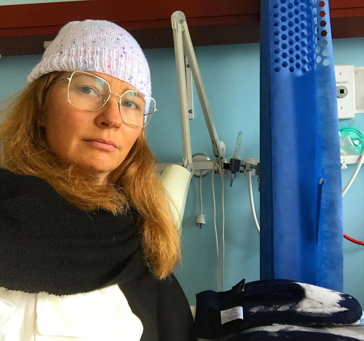 Is anyone else out there feeling baffled by life right now? Then let&rsquo;s be in it together!

The first chemo treatment escaped the vein and I have free floating chemo in my arm that is swollen and in a lot of pain. I don&rsquo;t feel the ice glov