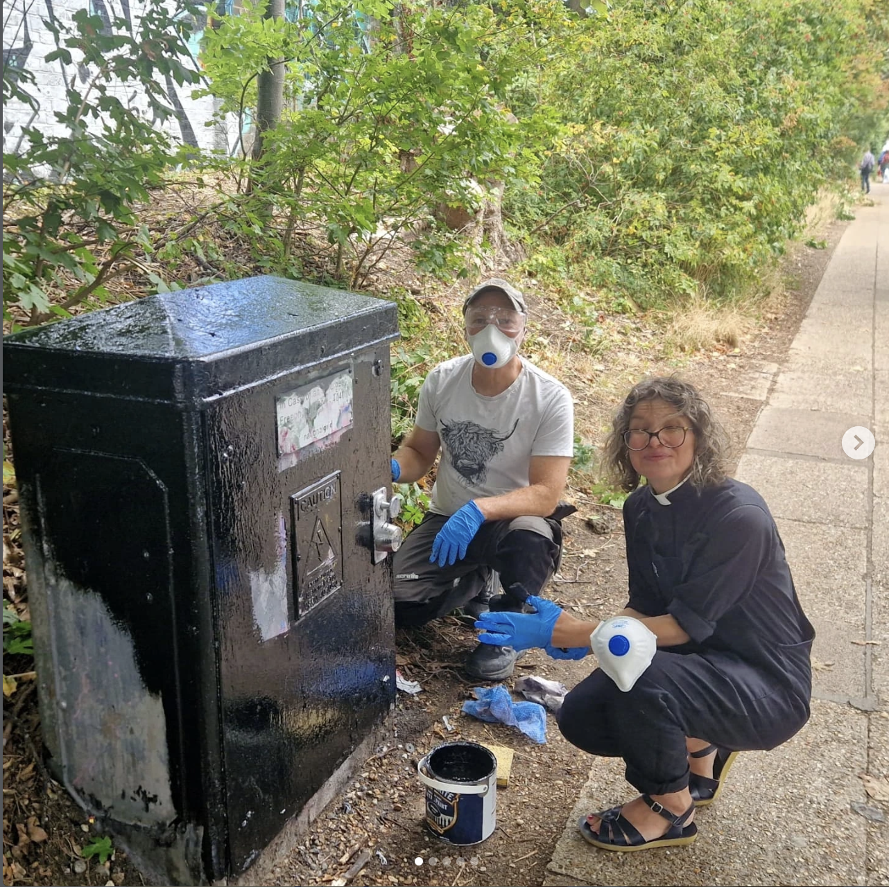Graffiti clean-up - Saturday 30 August