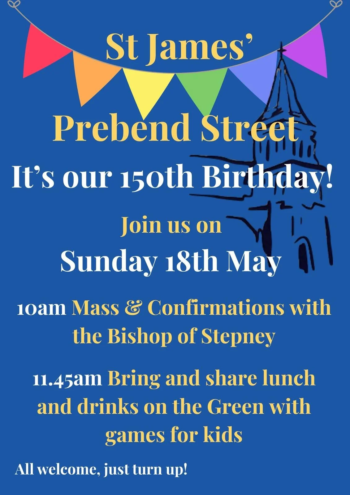 St James' Church 150th anniversary celebration