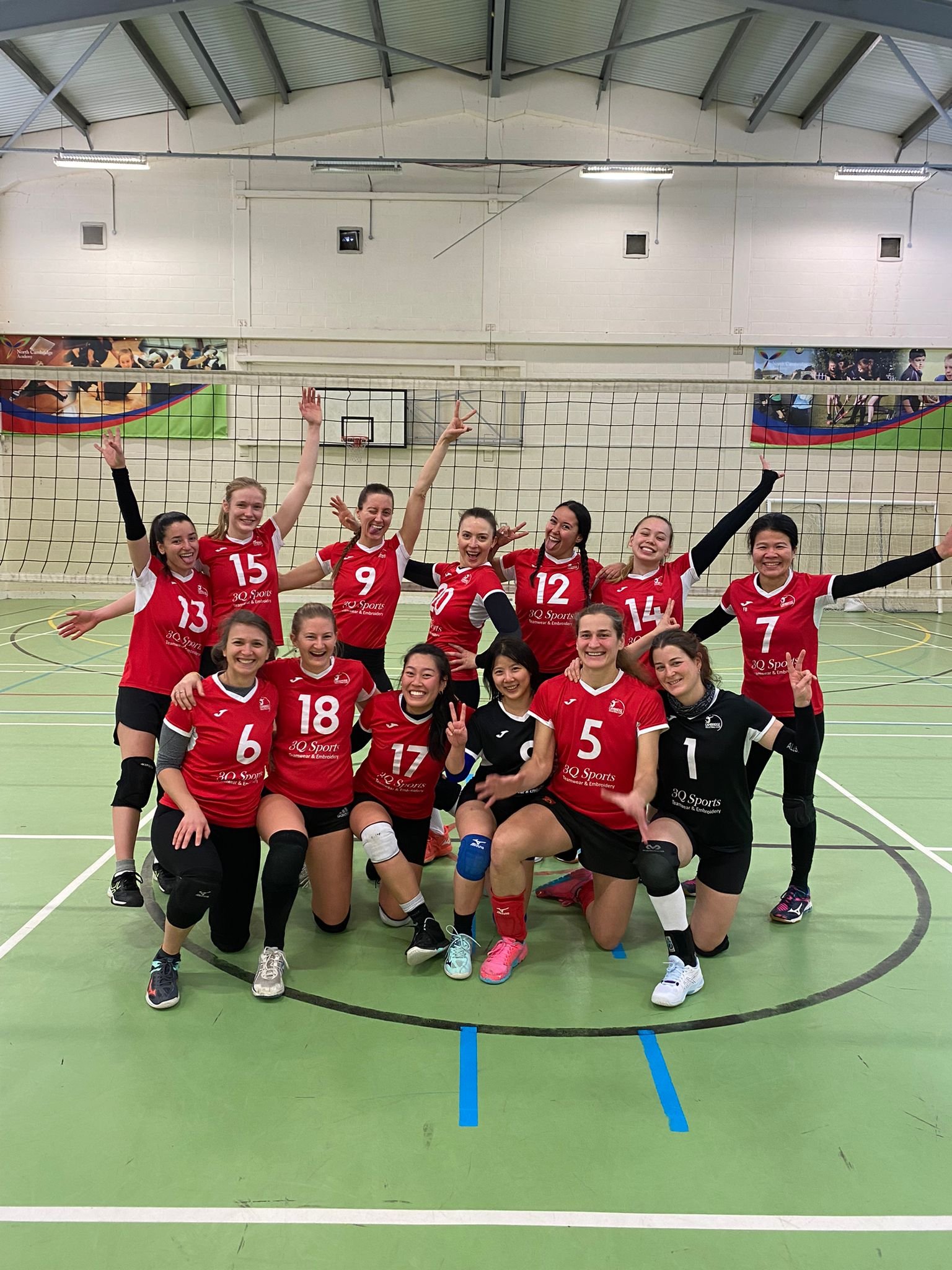 Cambridge Volleyball Club National Volleyball League Womens 2 team
