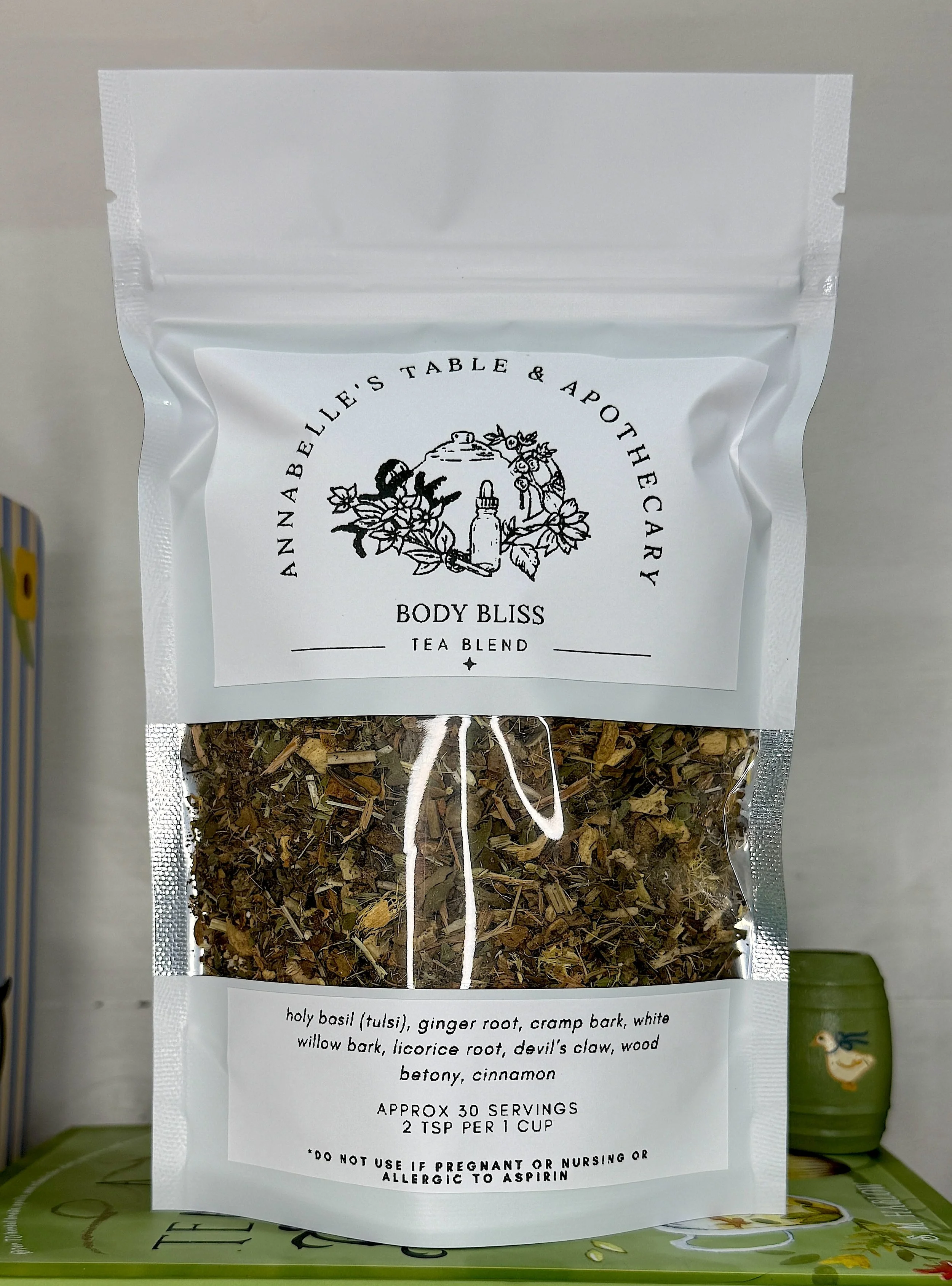 Body Bliss Organic Herbal Tea Blend