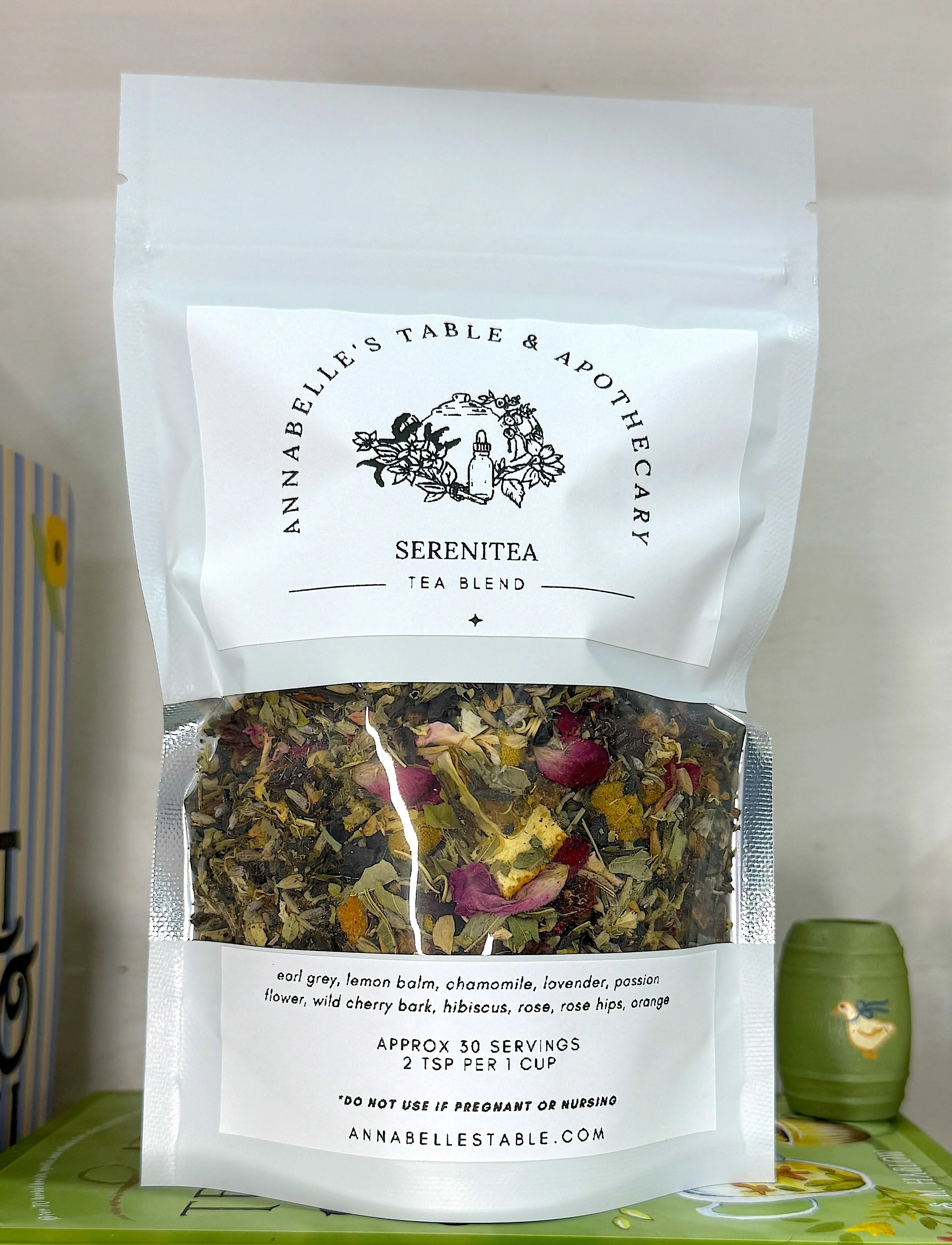 SereniTea Organic Herbal Tea Blend