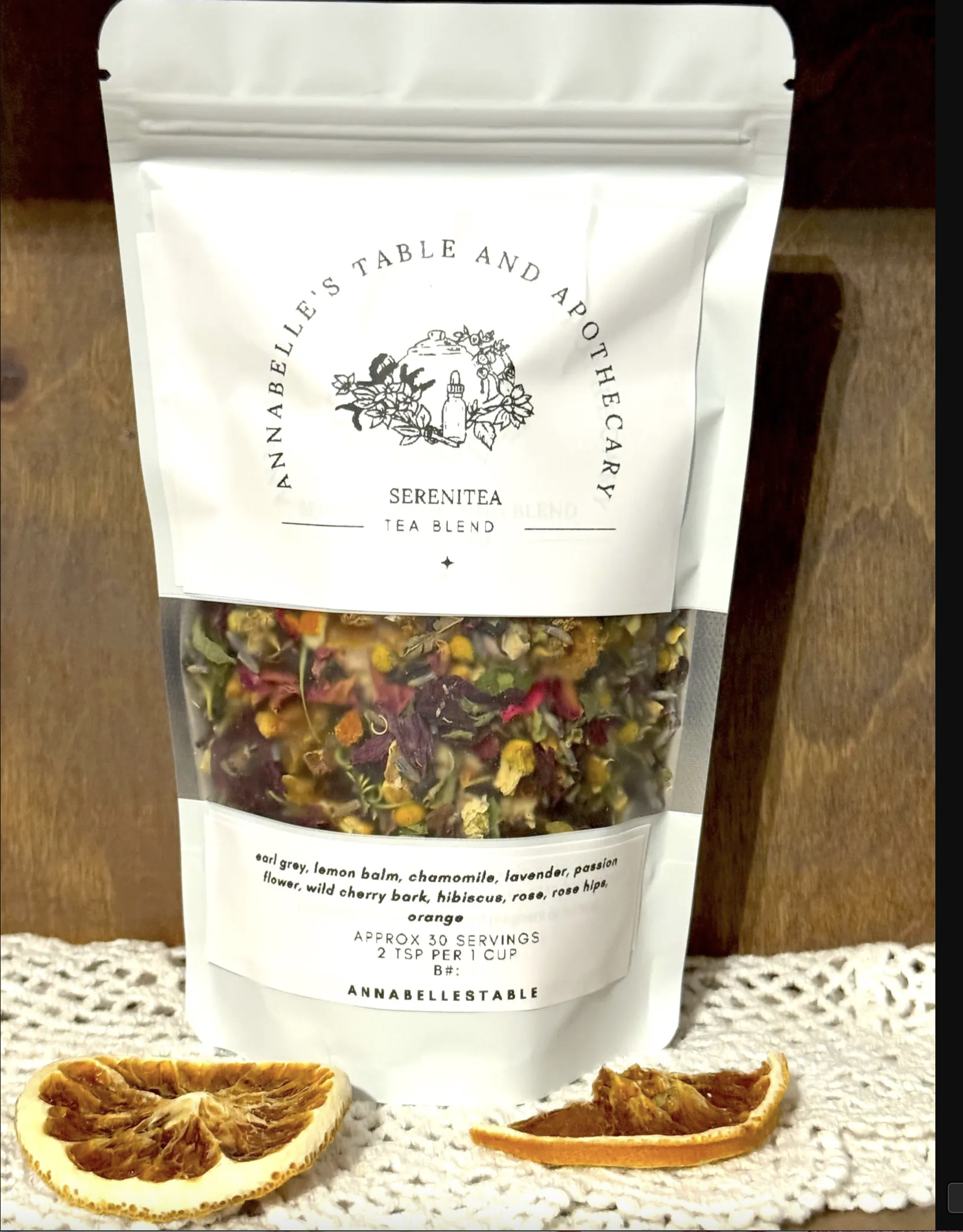 SereniTea Calming Tea Blend for Anxiety and Stress Relief