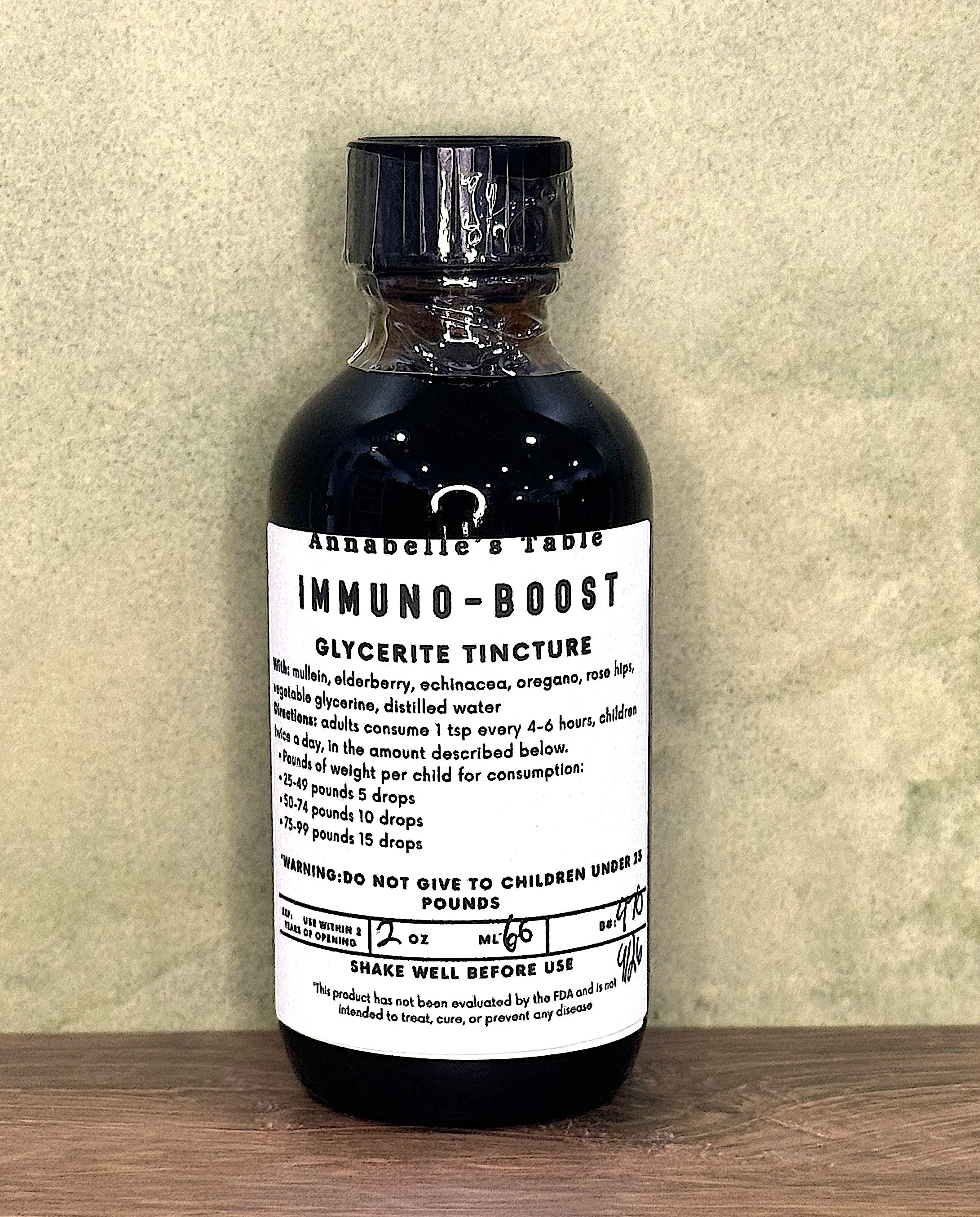 Immuno-Boost Child Friendly Herbal Glycerite Blend