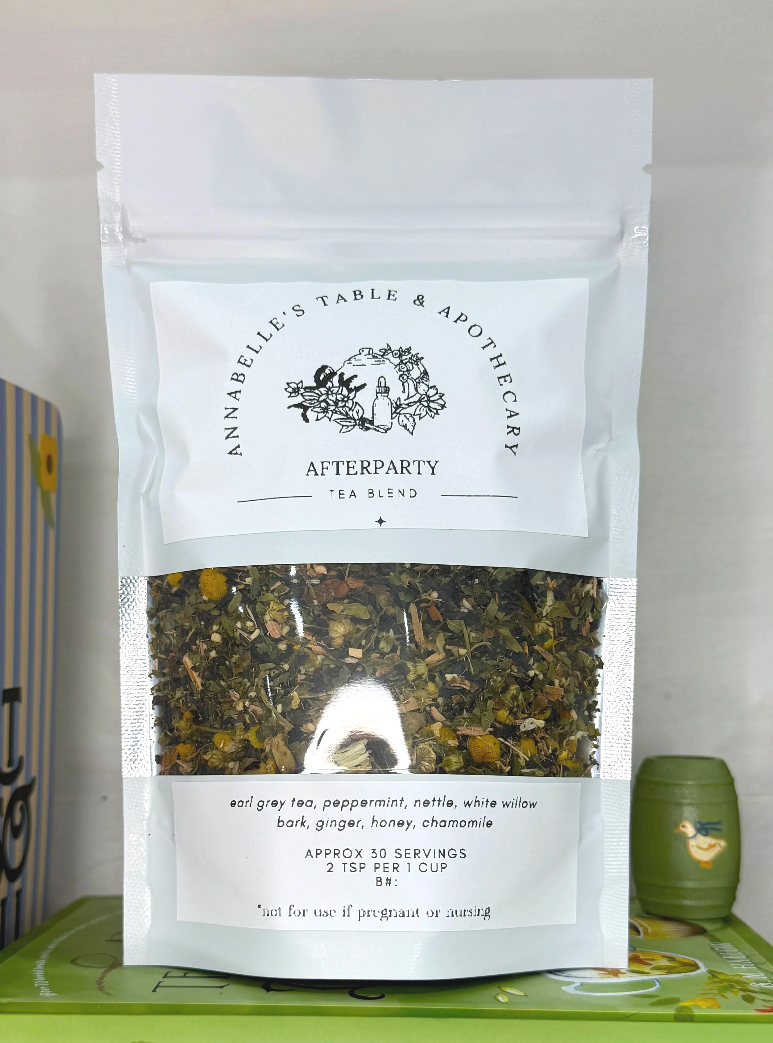 Afterparty Hangover Aid Herbal Tea Blend