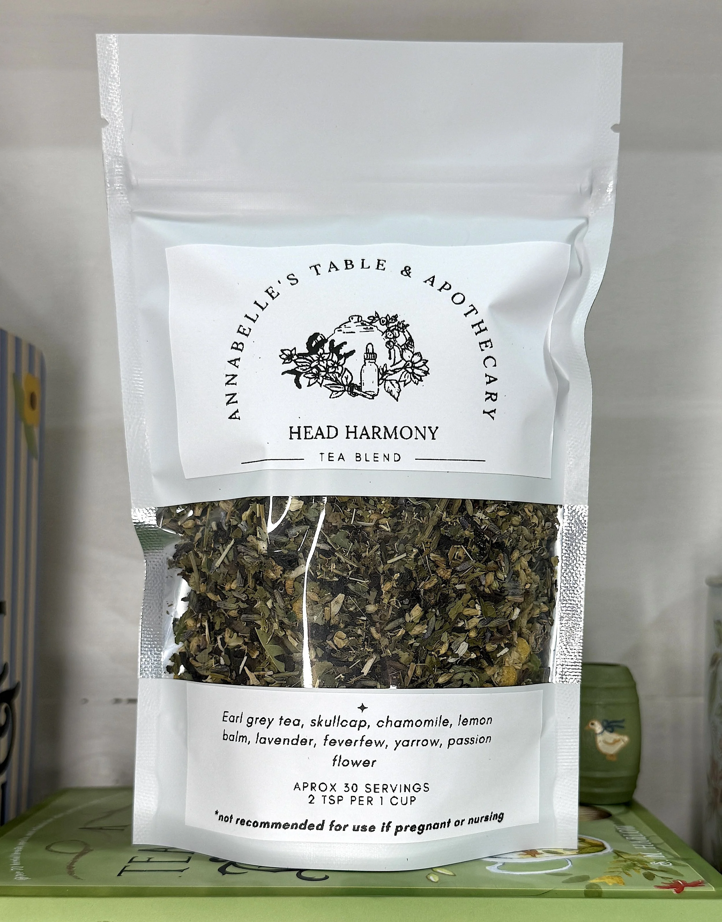Head Harmony Organic Herbal Tea Blend