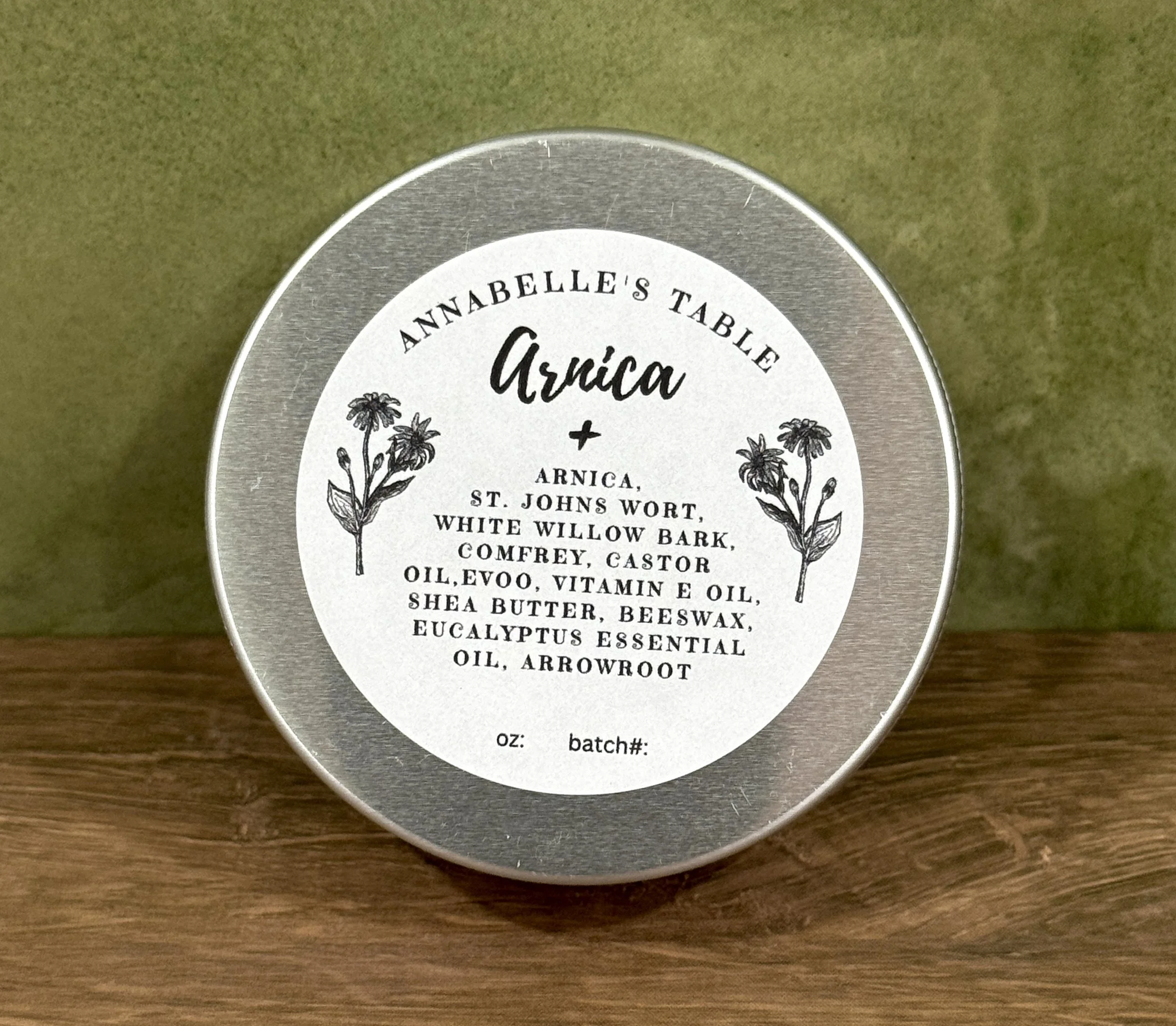 Arnica + Herbal Topical Salve