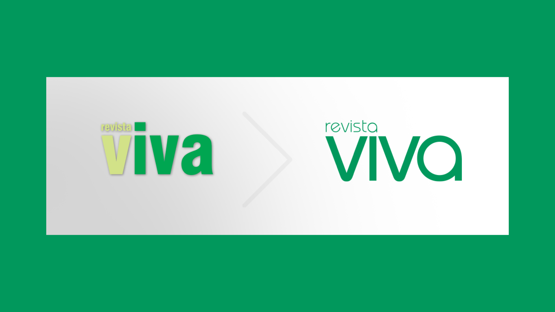 À esquerda: logotipo antigo | À direita: logotipo após o redesign
