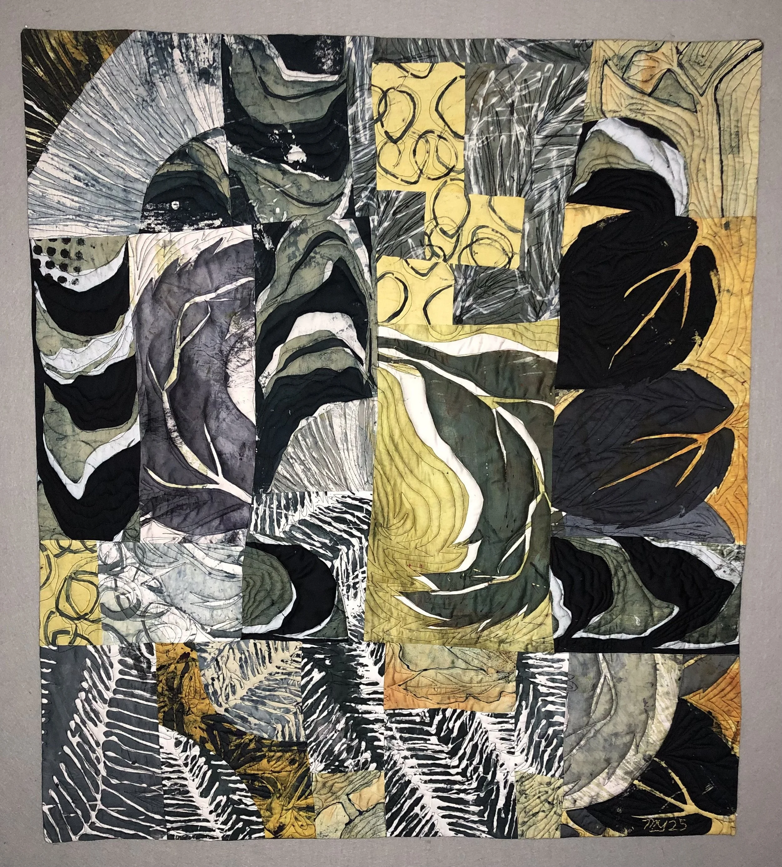 Connecting with Nature (Studio Art Quilt Association, regional show)