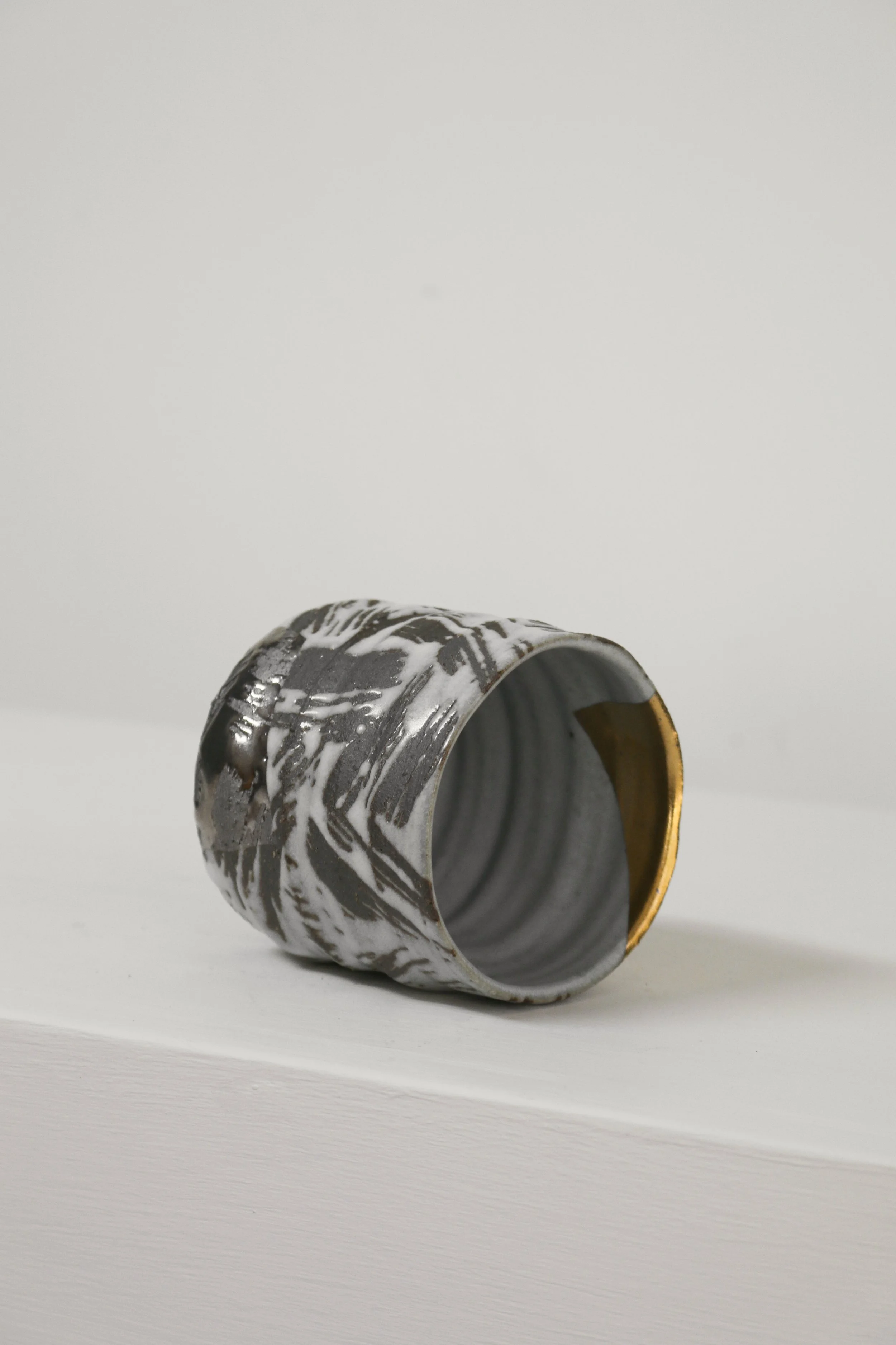Japanese Gold and Silver Leaf Yunomi cup-6.jpg