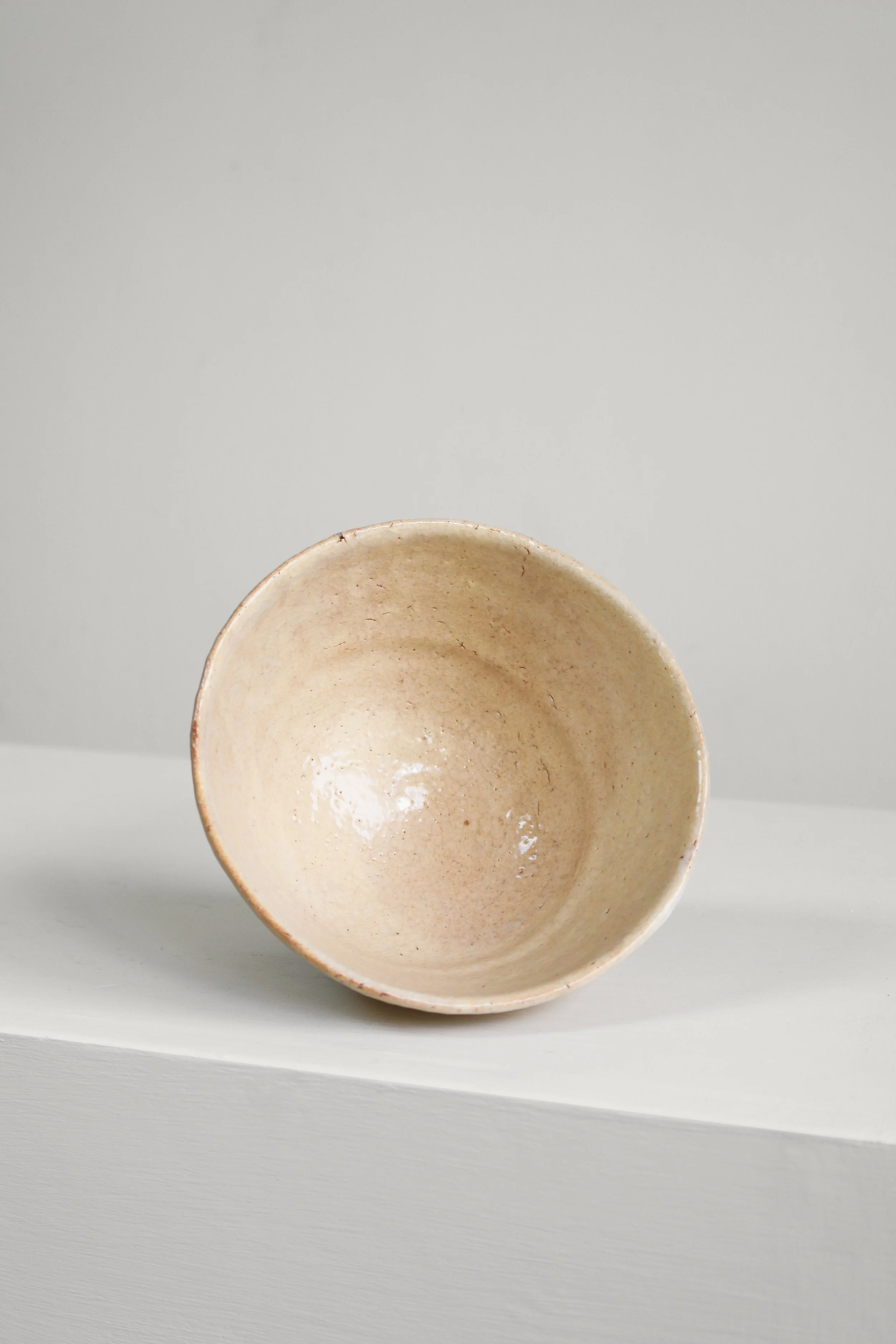 Japanese Hagi Tea Bowl by Kaneda Sanzaemon-3.jpg