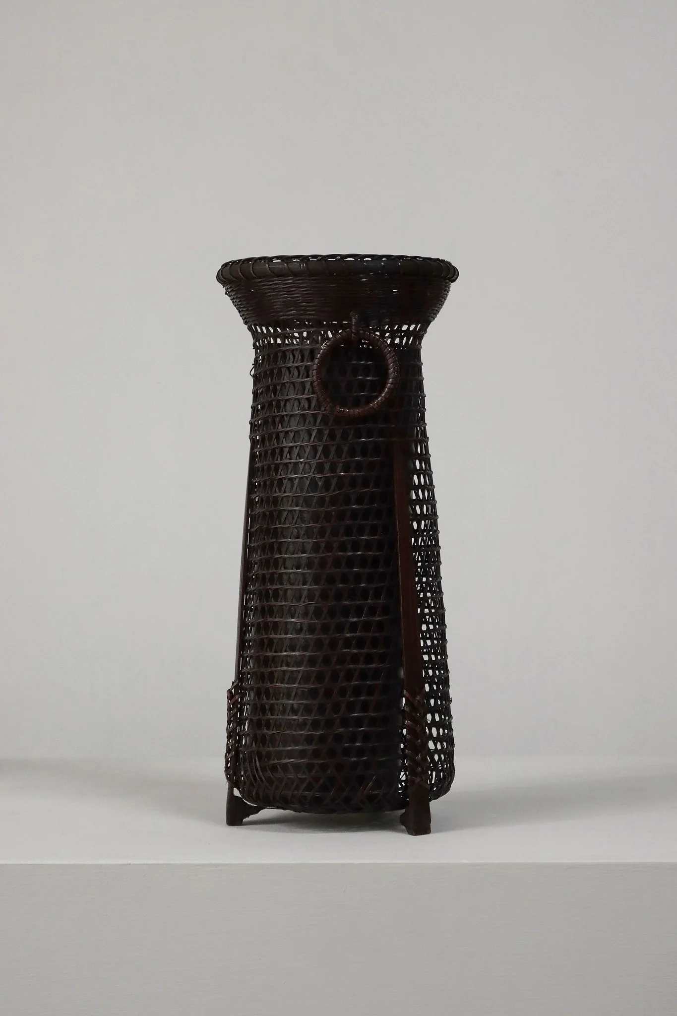 Japanese Cylinder Kago Ikebana Basket