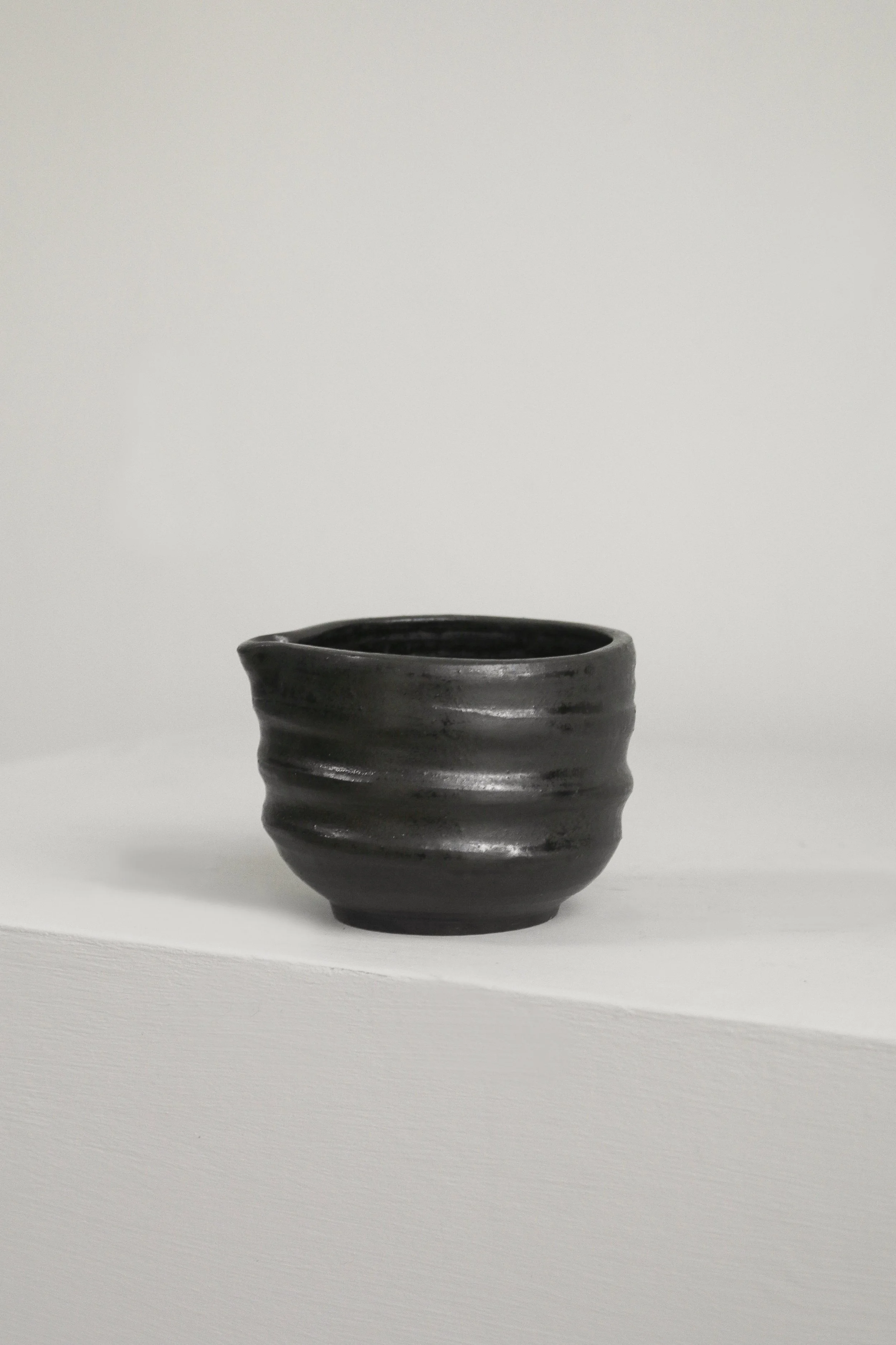 Black studio pottery Macha Jug (1 of 1).jpg