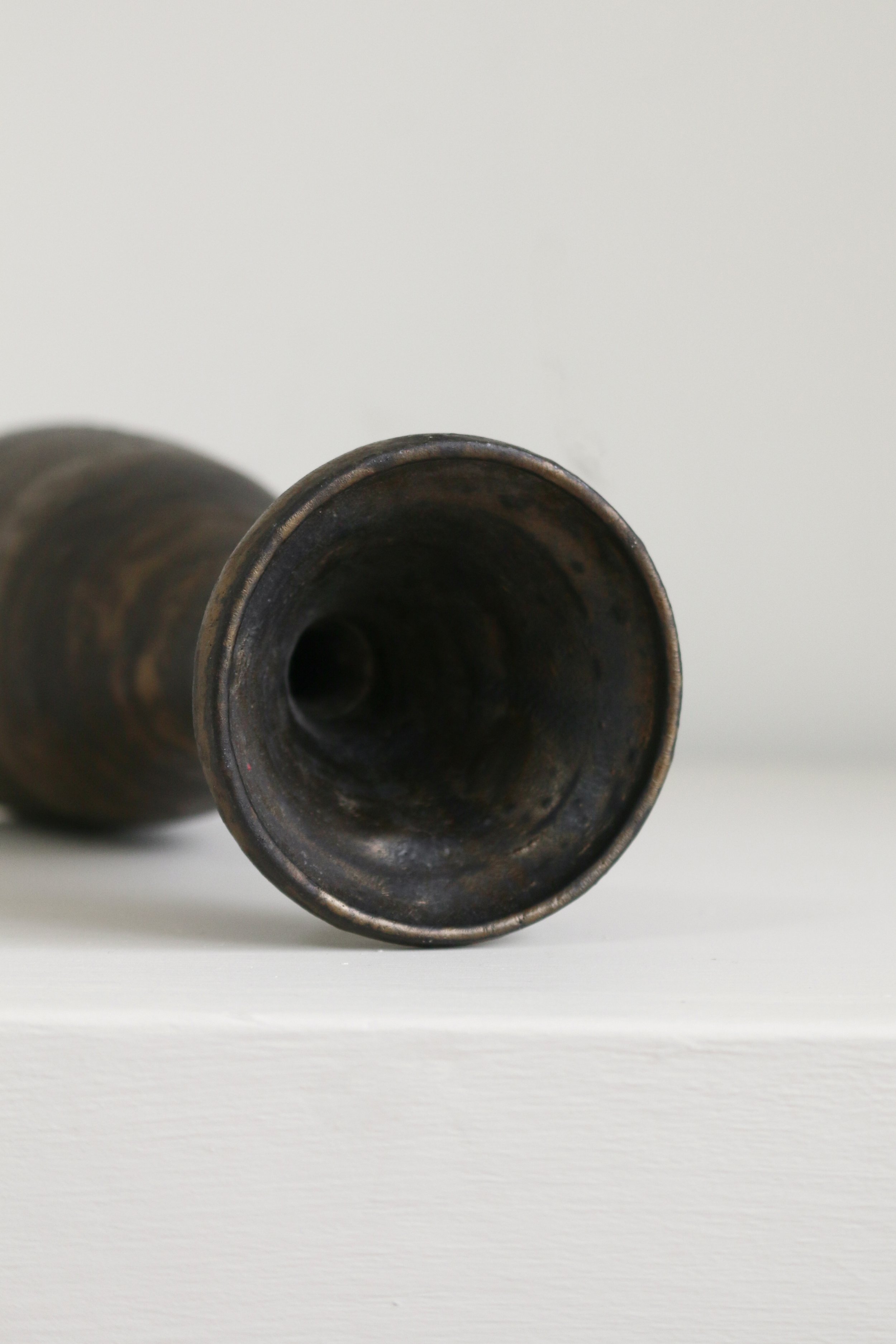 Manganese Modernist Ceramic Vase by Chris Carter-7.jpg