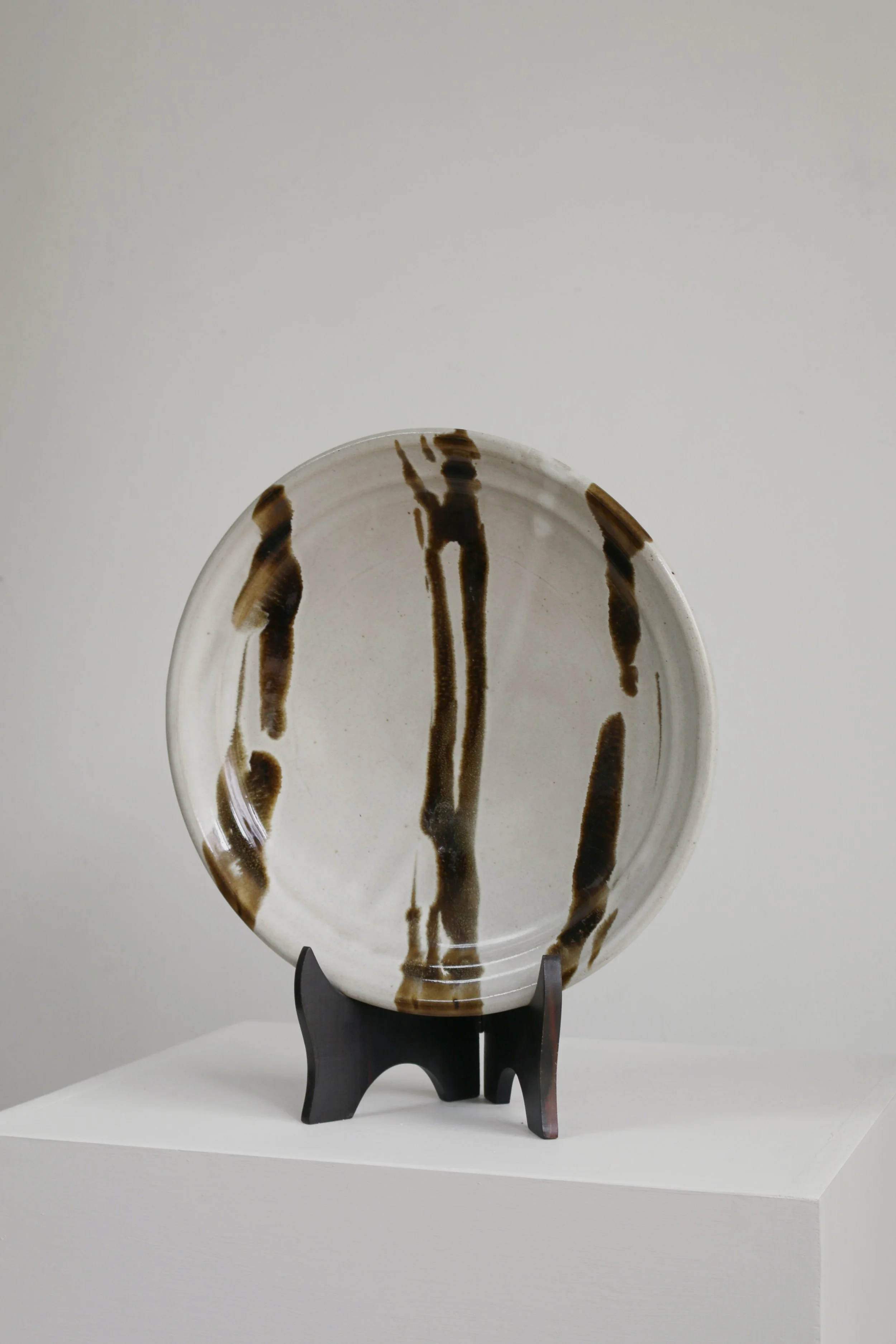 Vintage Japanese Large Mashiko Pottery Plate-5.jpg