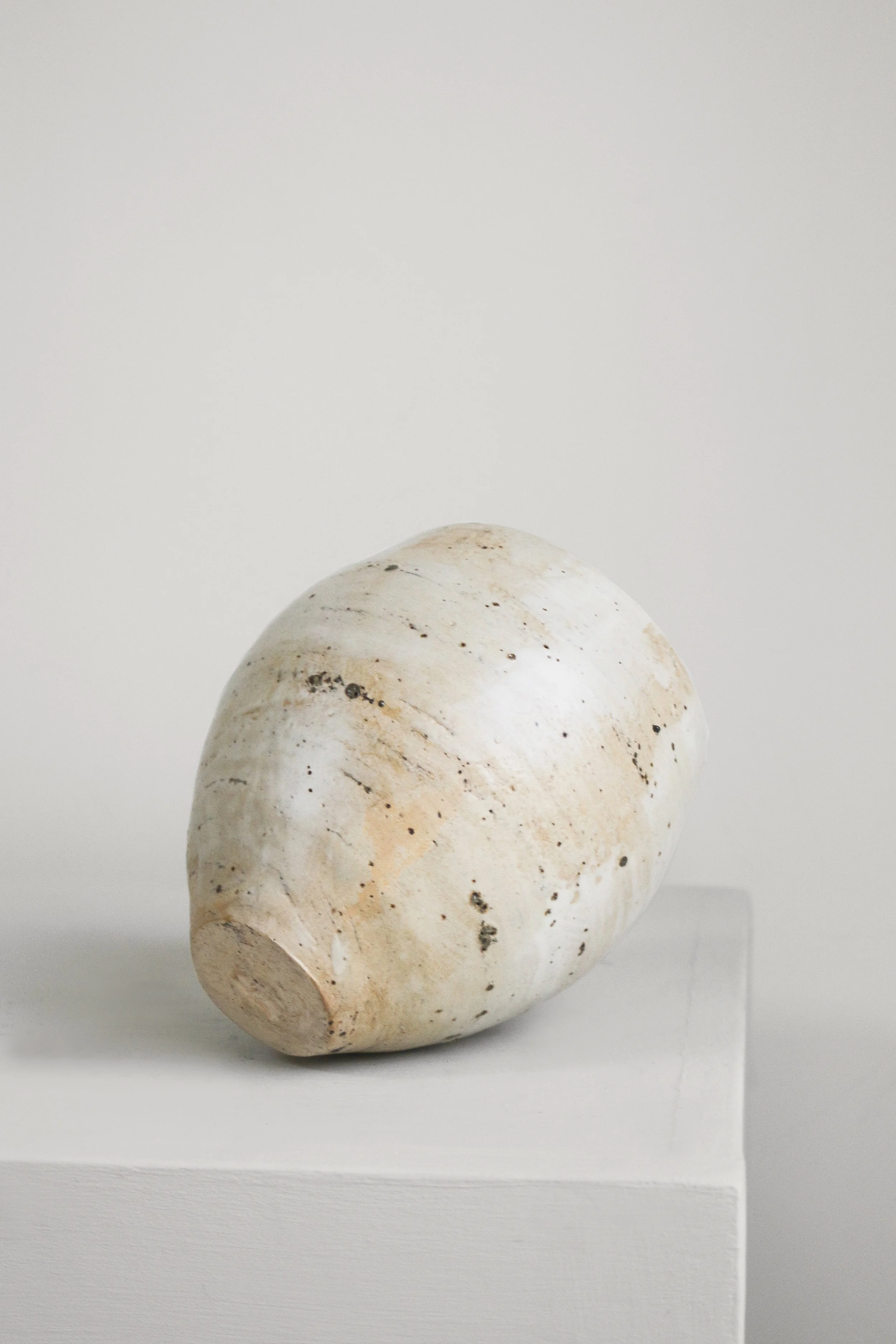 Texture fleck pottery vase (2 of 1).jpg