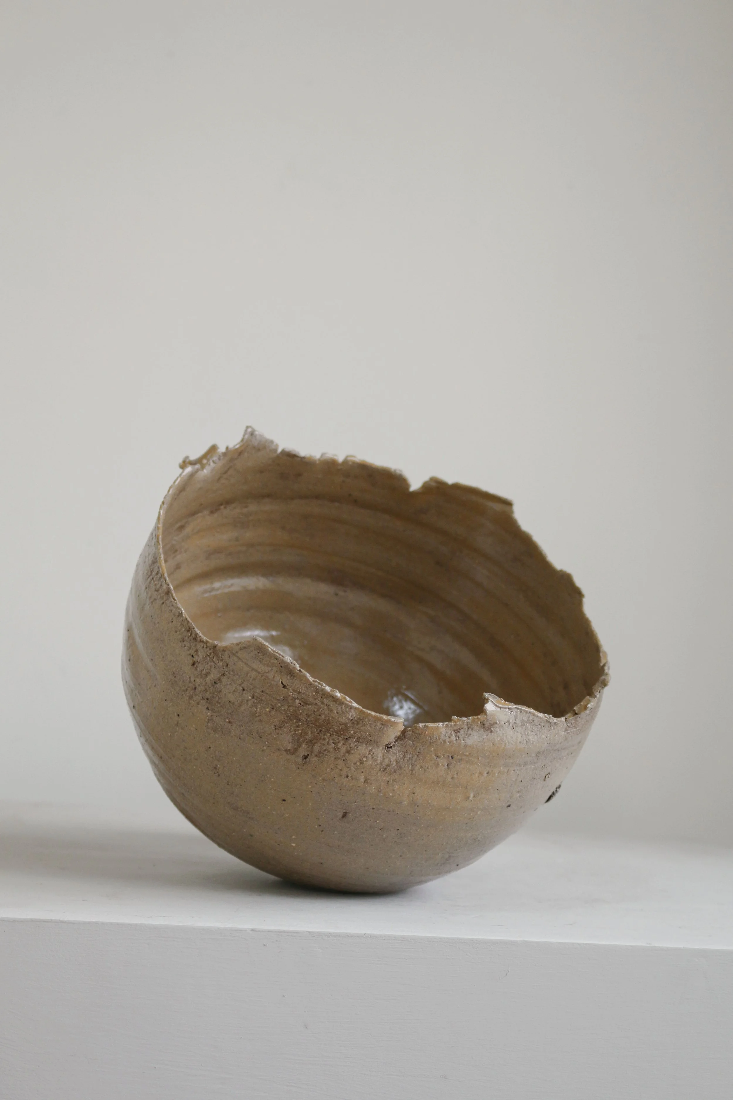 Studio Pottery Serrated rim Bowl-8.jpg