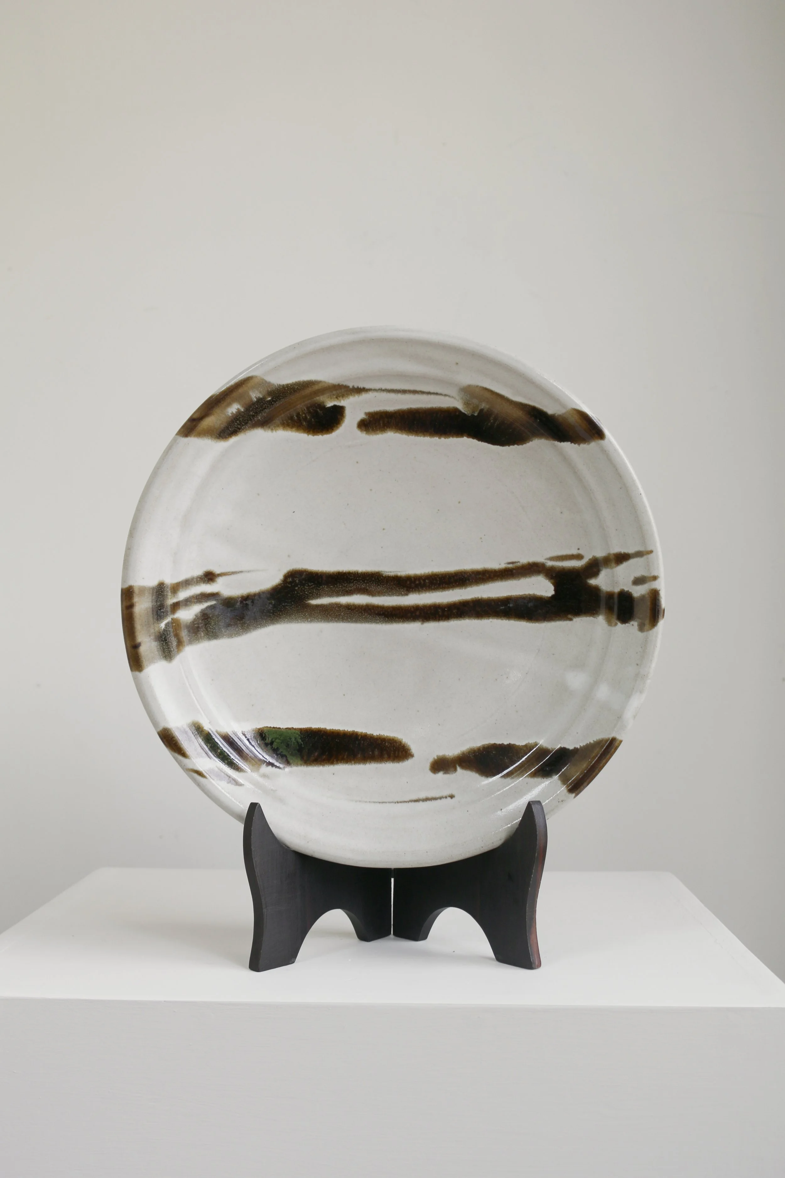 Vintage Japanese Large Mashiko Pottery Plate-2.jpg