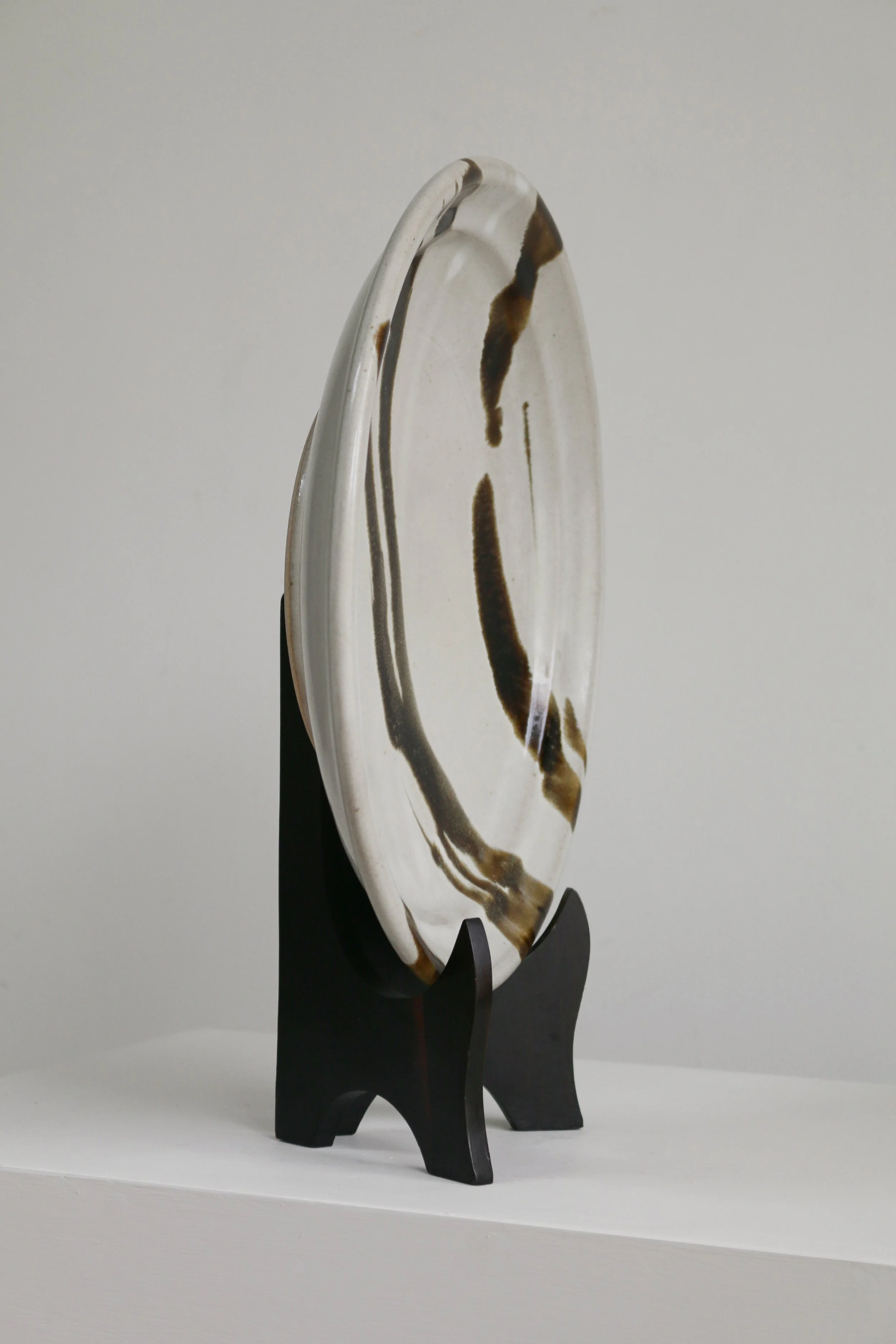 Vintage Japanese Large Mashiko Pottery Plate-10.jpg