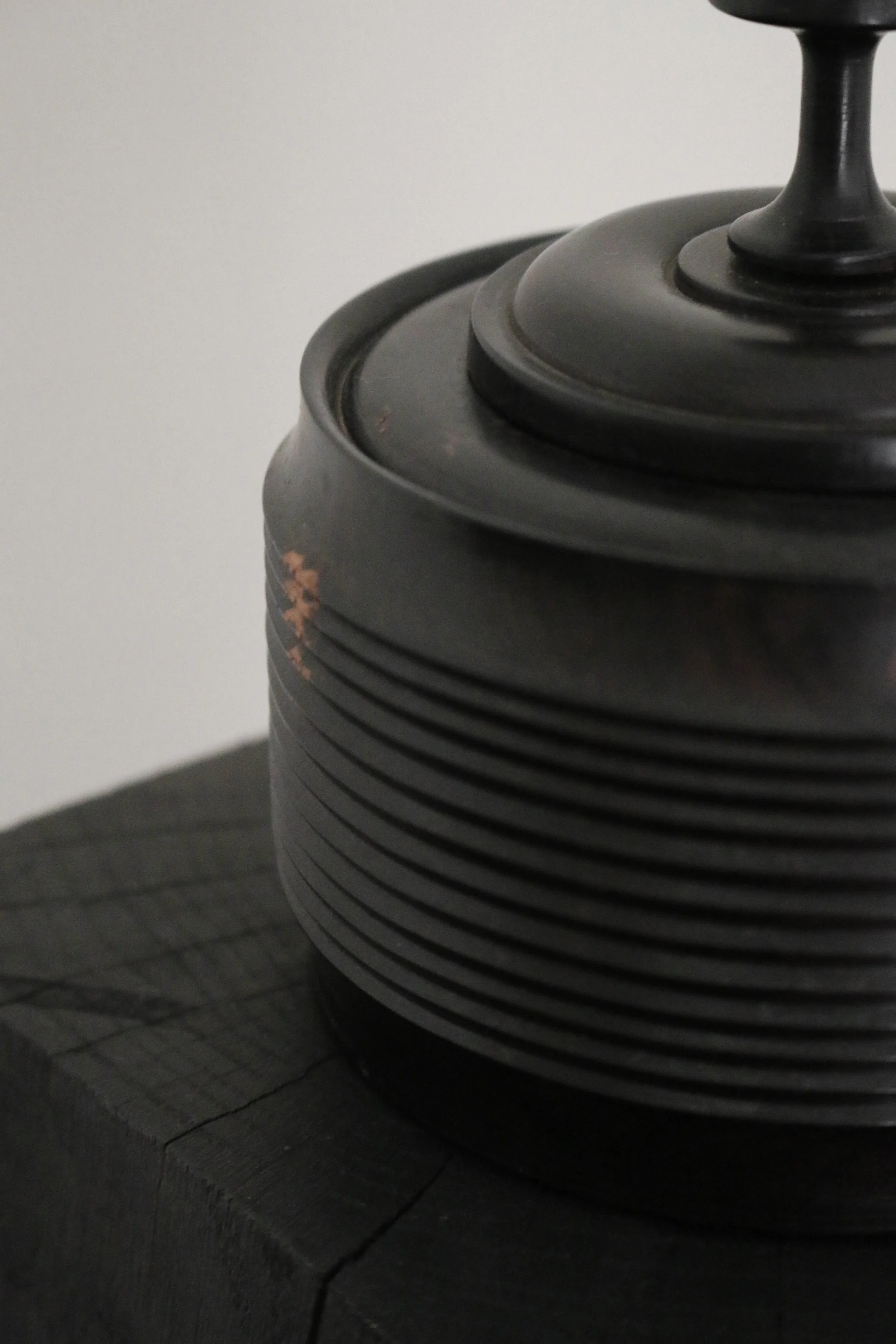 Vintage African Turned Ebony Pot (5 of 7).jpg