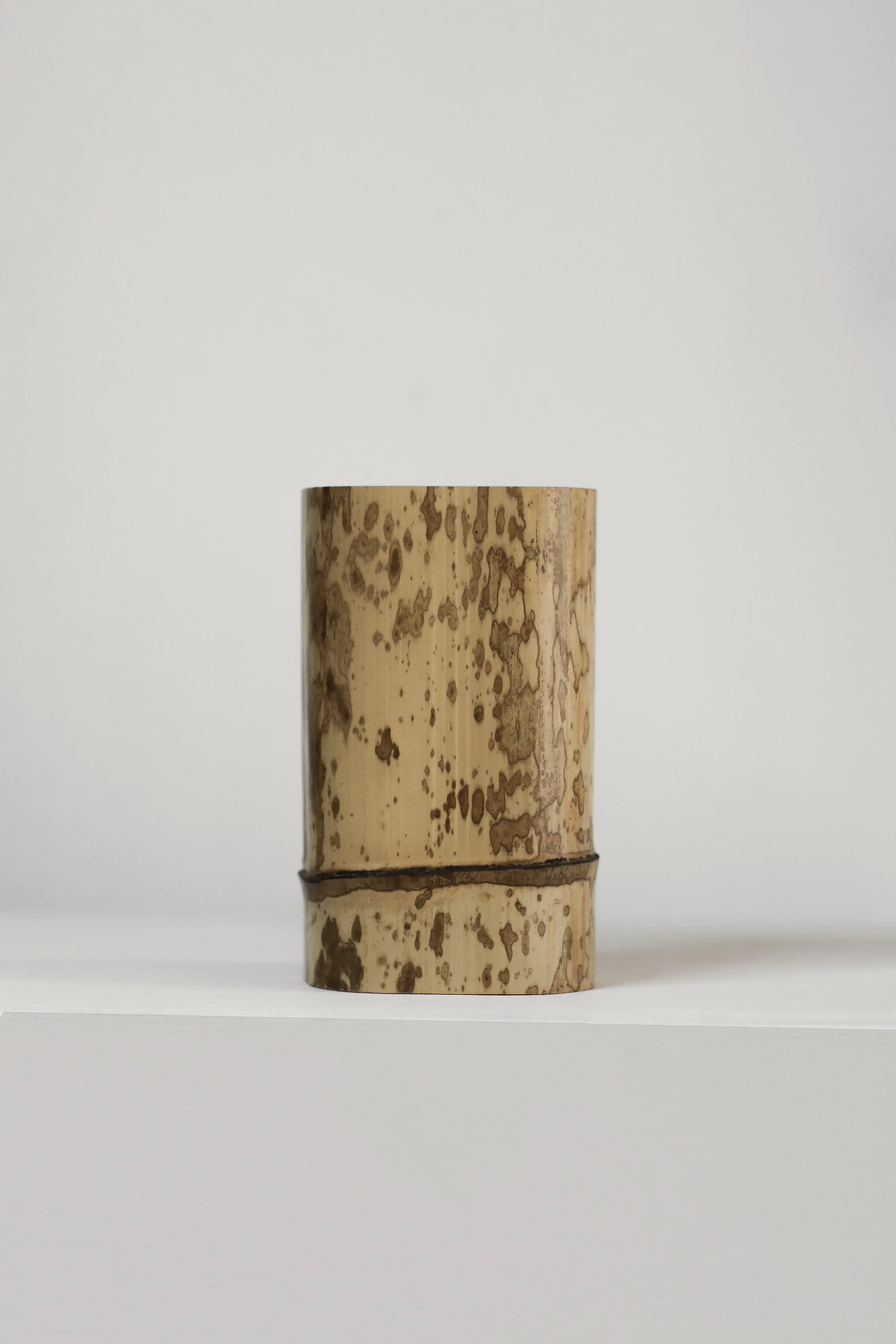 Japanese Spalted Bamboo Vase-1.jpg