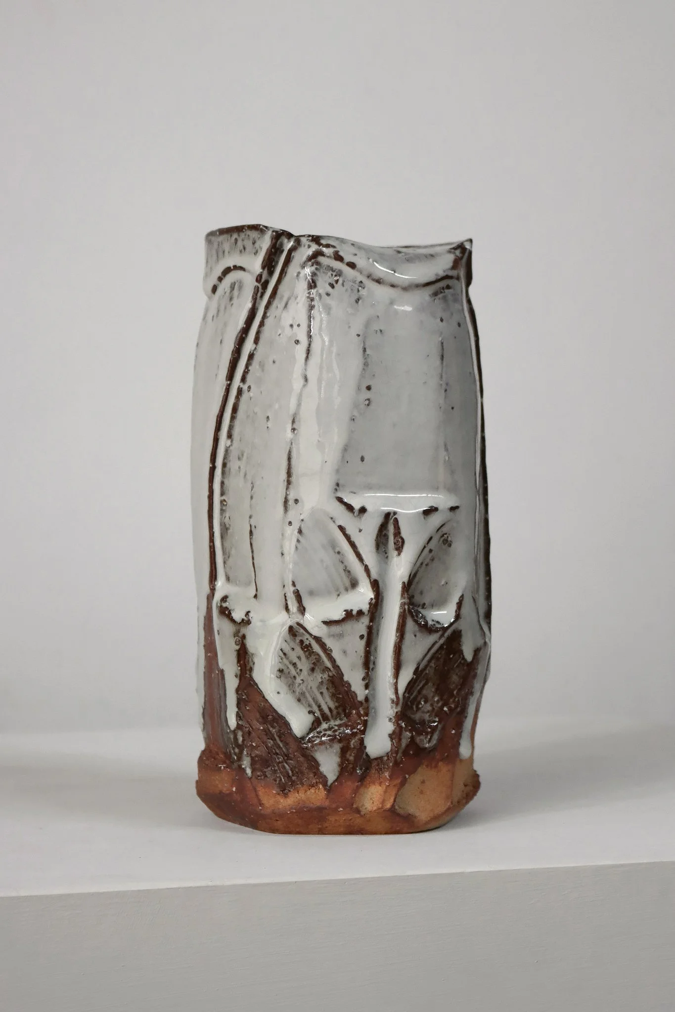Japanese Hagi Vase by Yoshitoshi Mukuhara-4.jpg