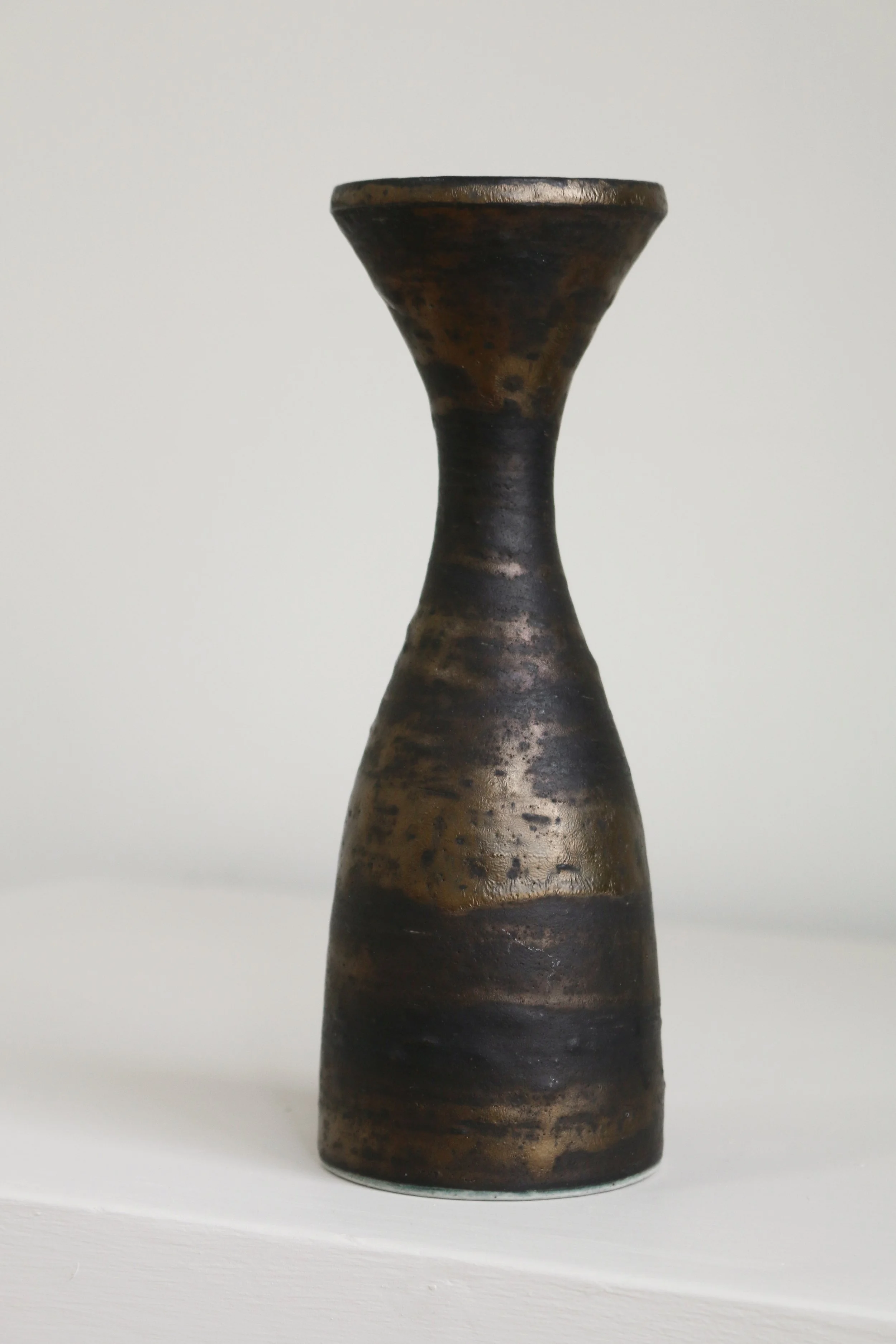 Manganese Modernist Ceramic Vase by Chris Carter-3.jpg