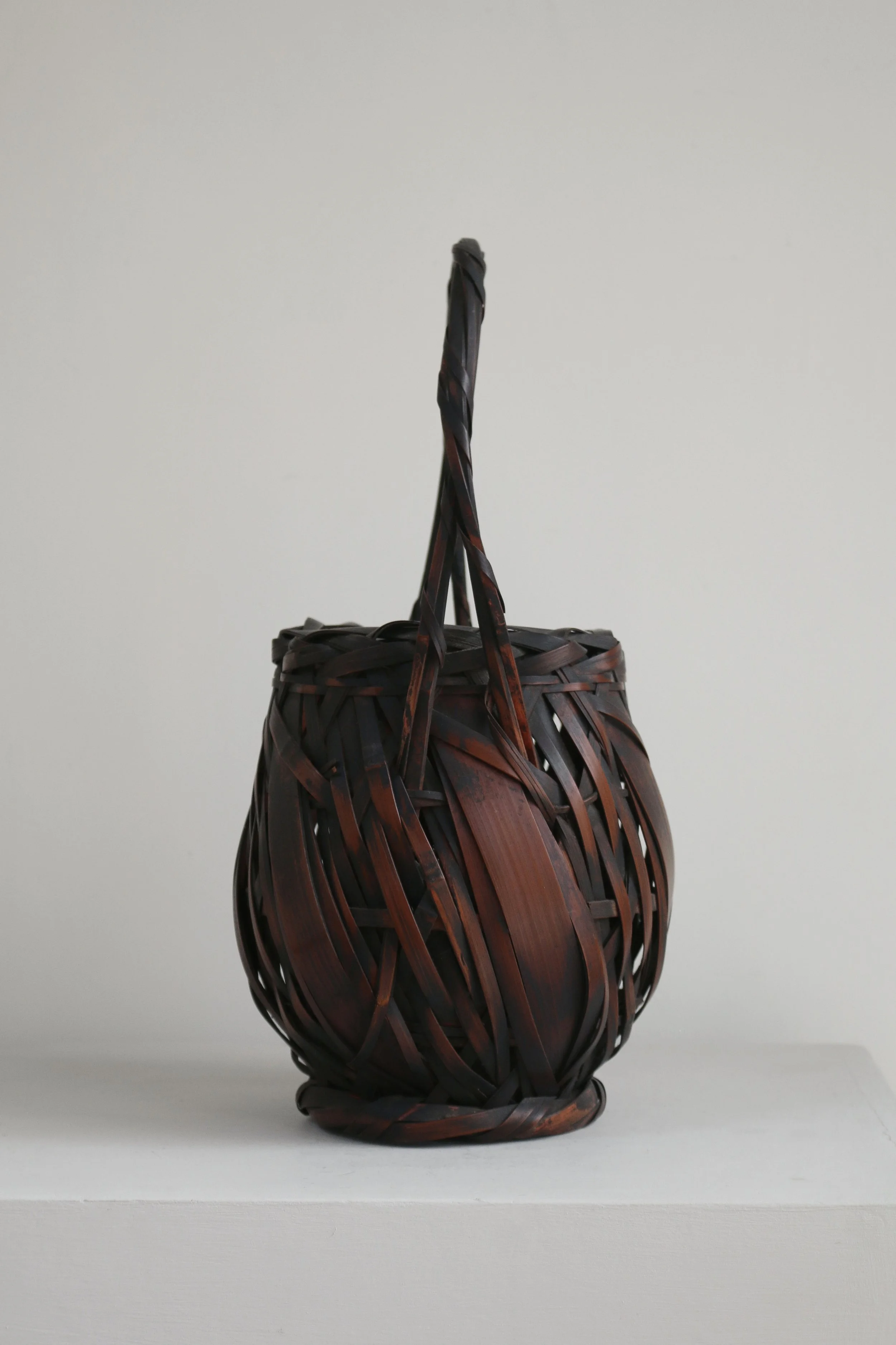 Japanese Ikebana Basket Red-11.jpg