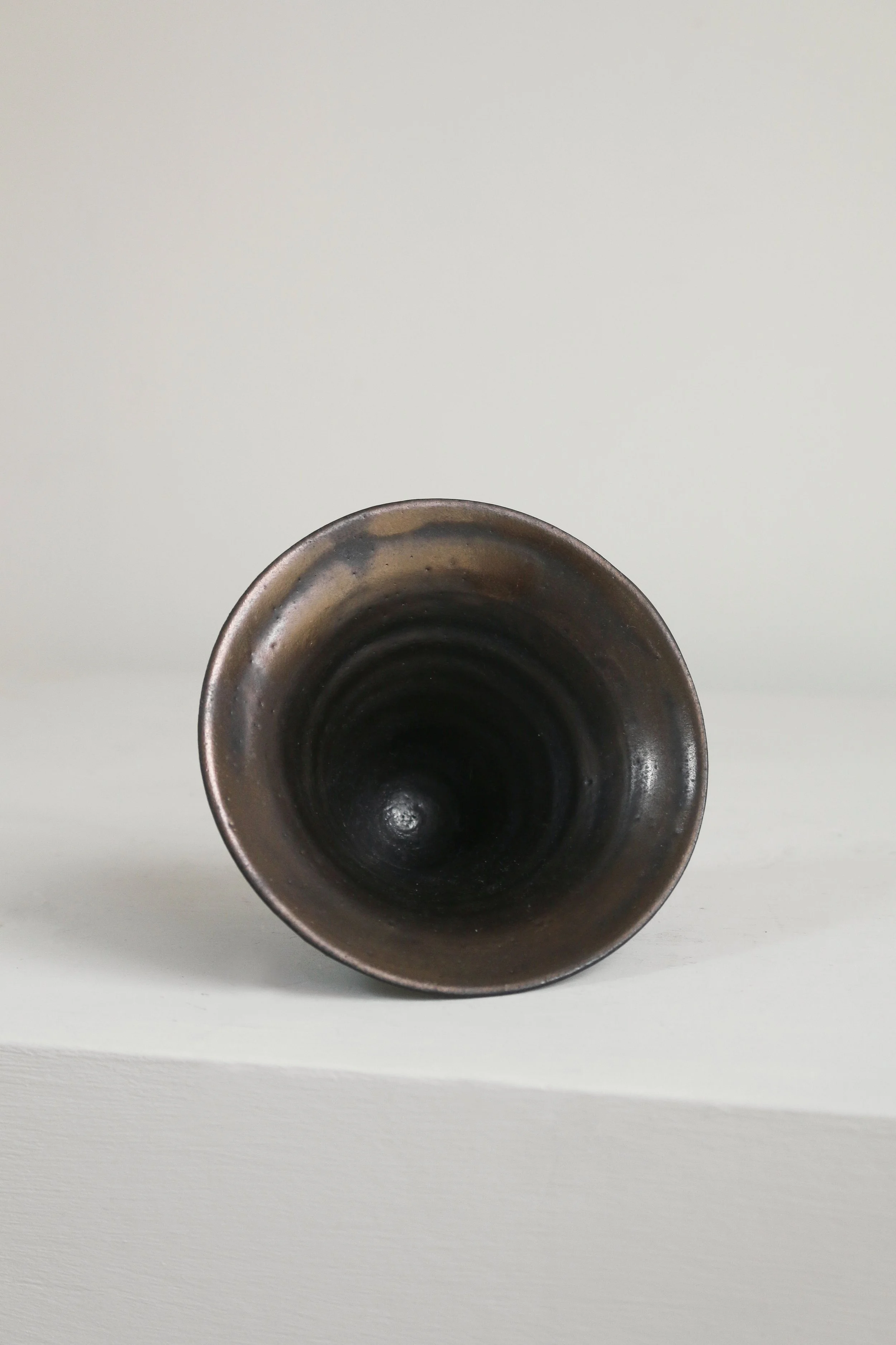 Bronze Flared Pottery Bowl-3.jpg