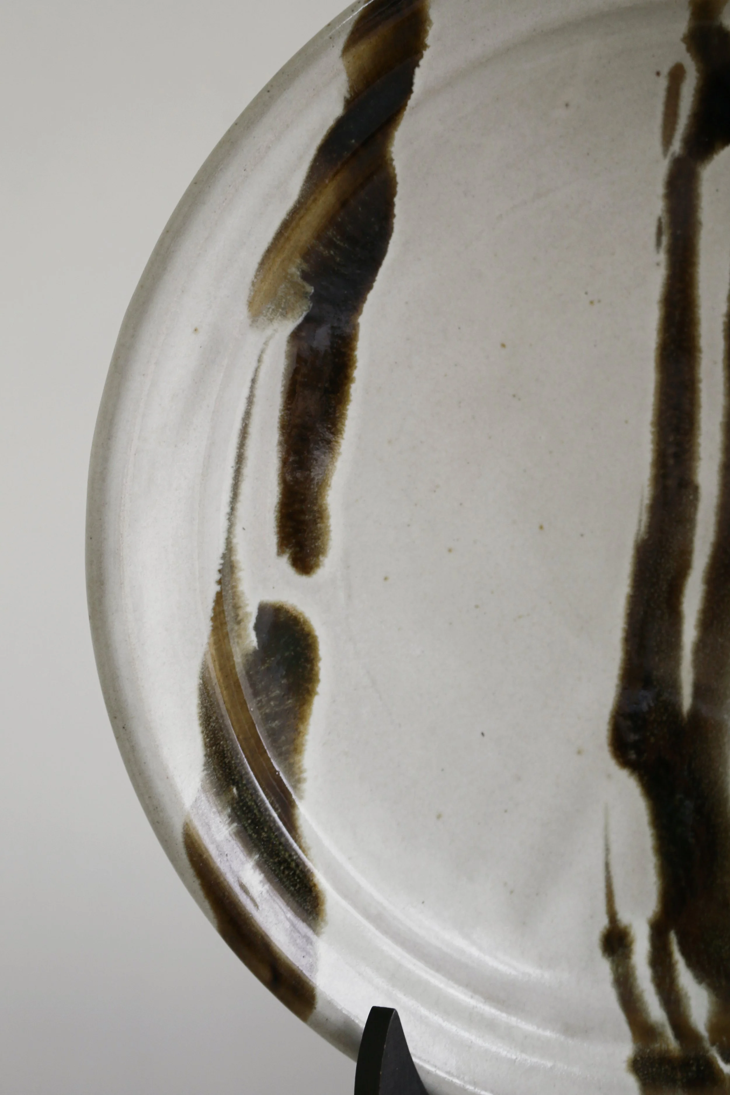 Vintage Japanese Large Mashiko Pottery Plate-4.jpg